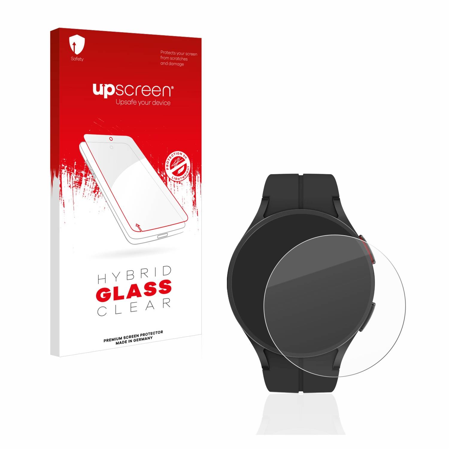 upscreen Hybrid Glas Panzer-Folie für Samsung Galaxy Watch 5 Pro