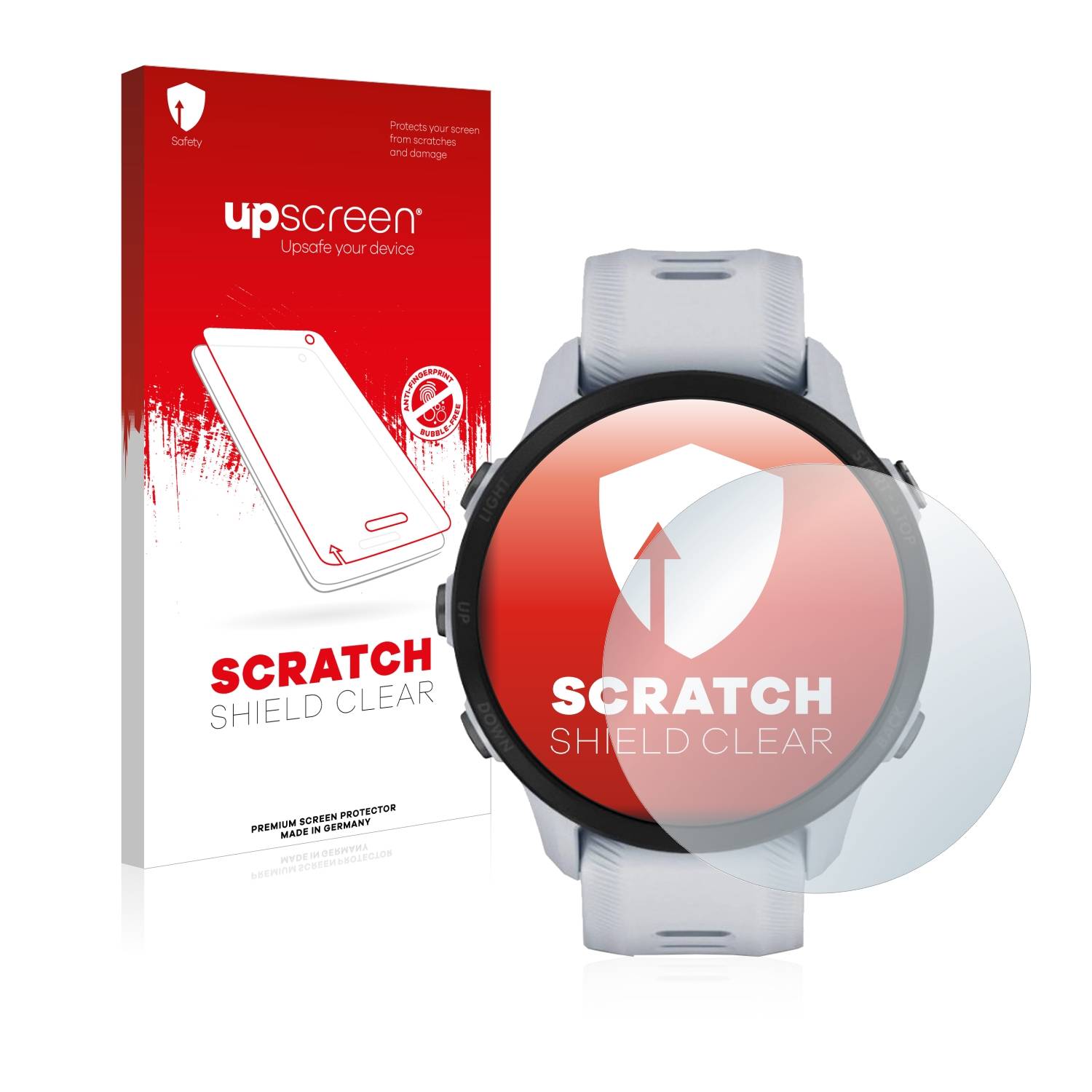 upscreen Scratch Shield Schutzfolie für Garmin Forerunner 955