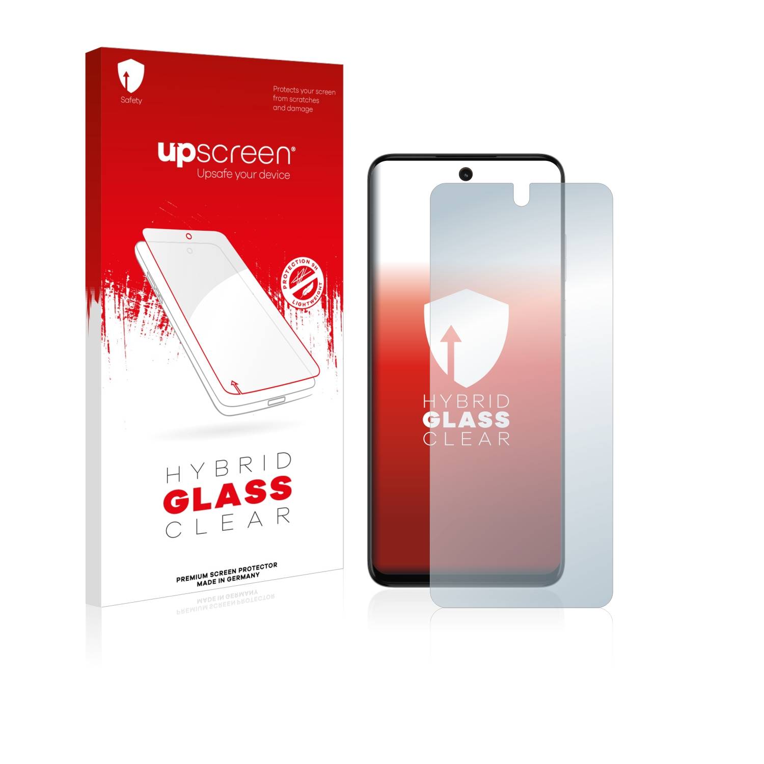 upscreen Hybrid Glas Panzer-Folie für Motorola Moto G32