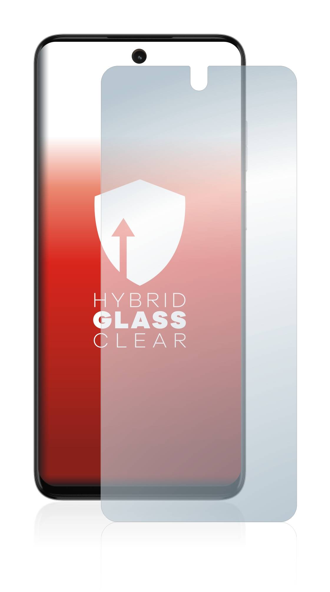 upscreen Hybrid Glas Panzer-Folie für Motorola Moto G32