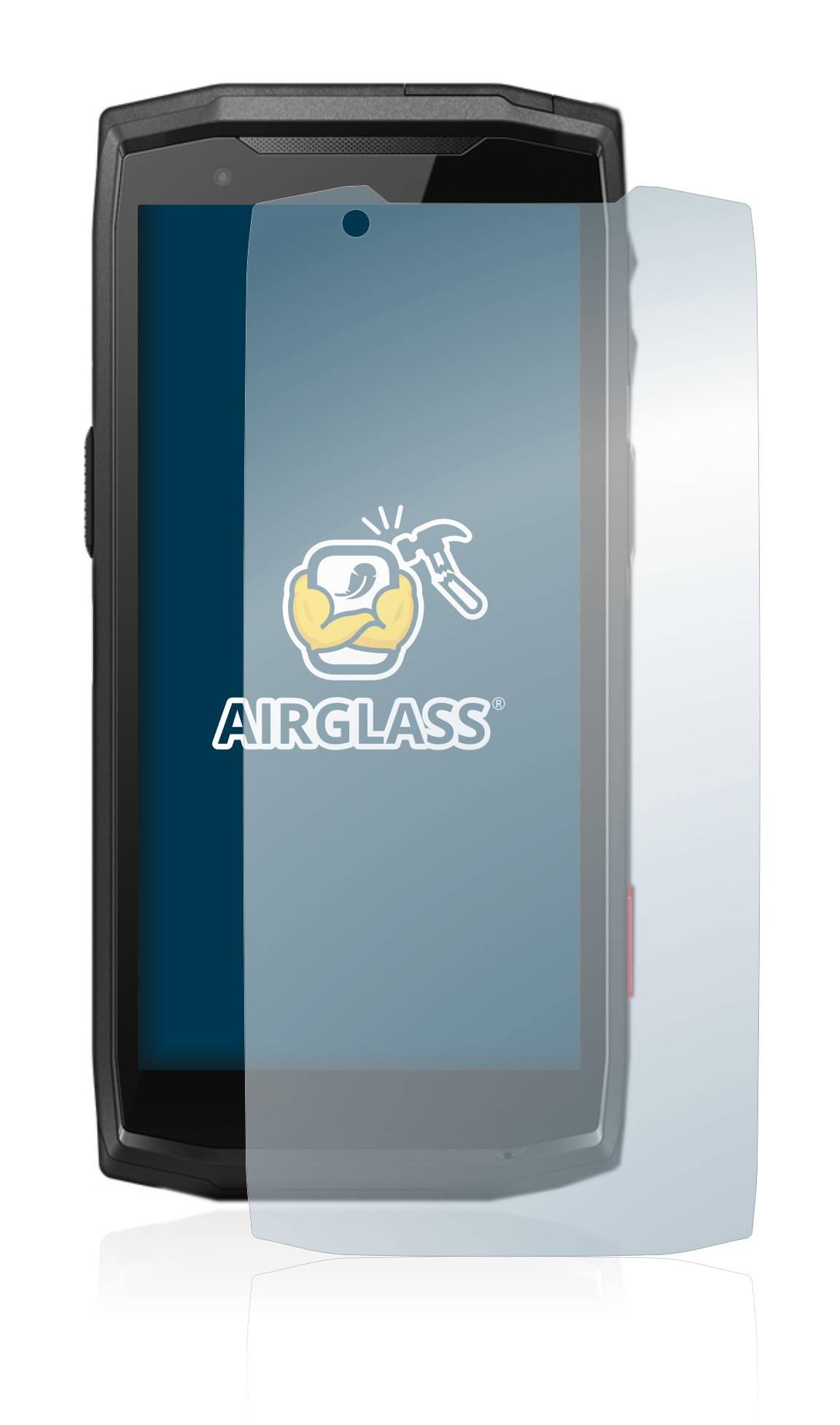 BROTECT AirGlass Glas Panzer-Folie für Crosscall Core-M5 - Schutzglas