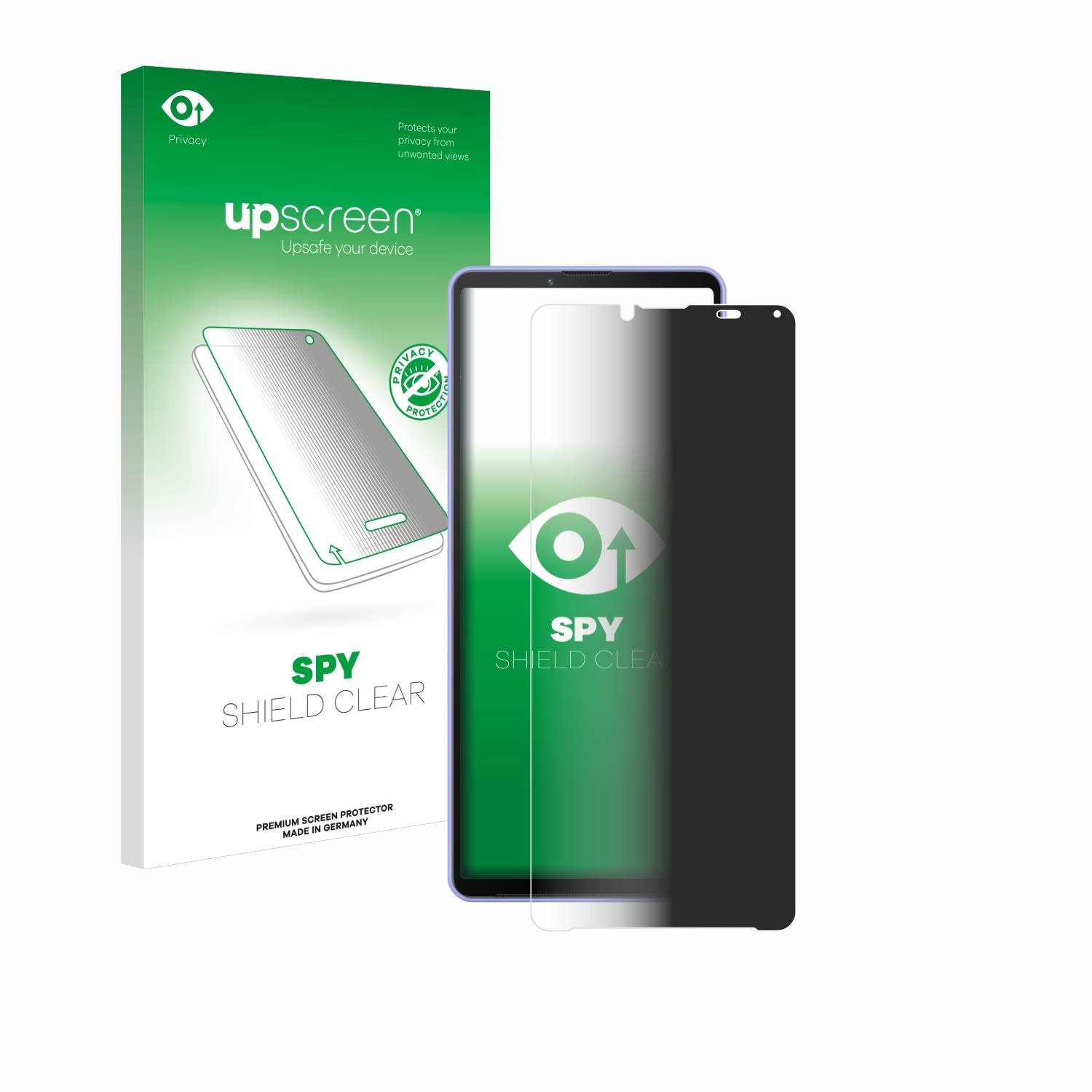 upscreen Spy Shield Sichtschutz-Folie für Sony Xperia 10 IV