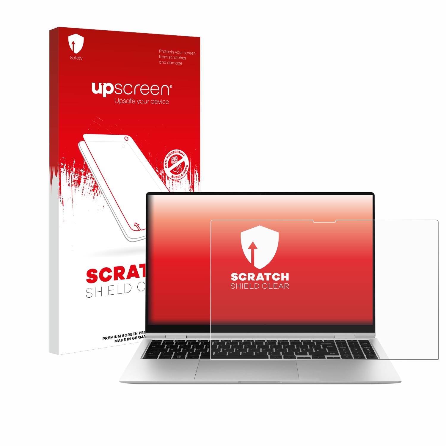 upscreen Scratch Shield Schutzfolie für Samsung Galaxy Book2 Pro 360 15.6