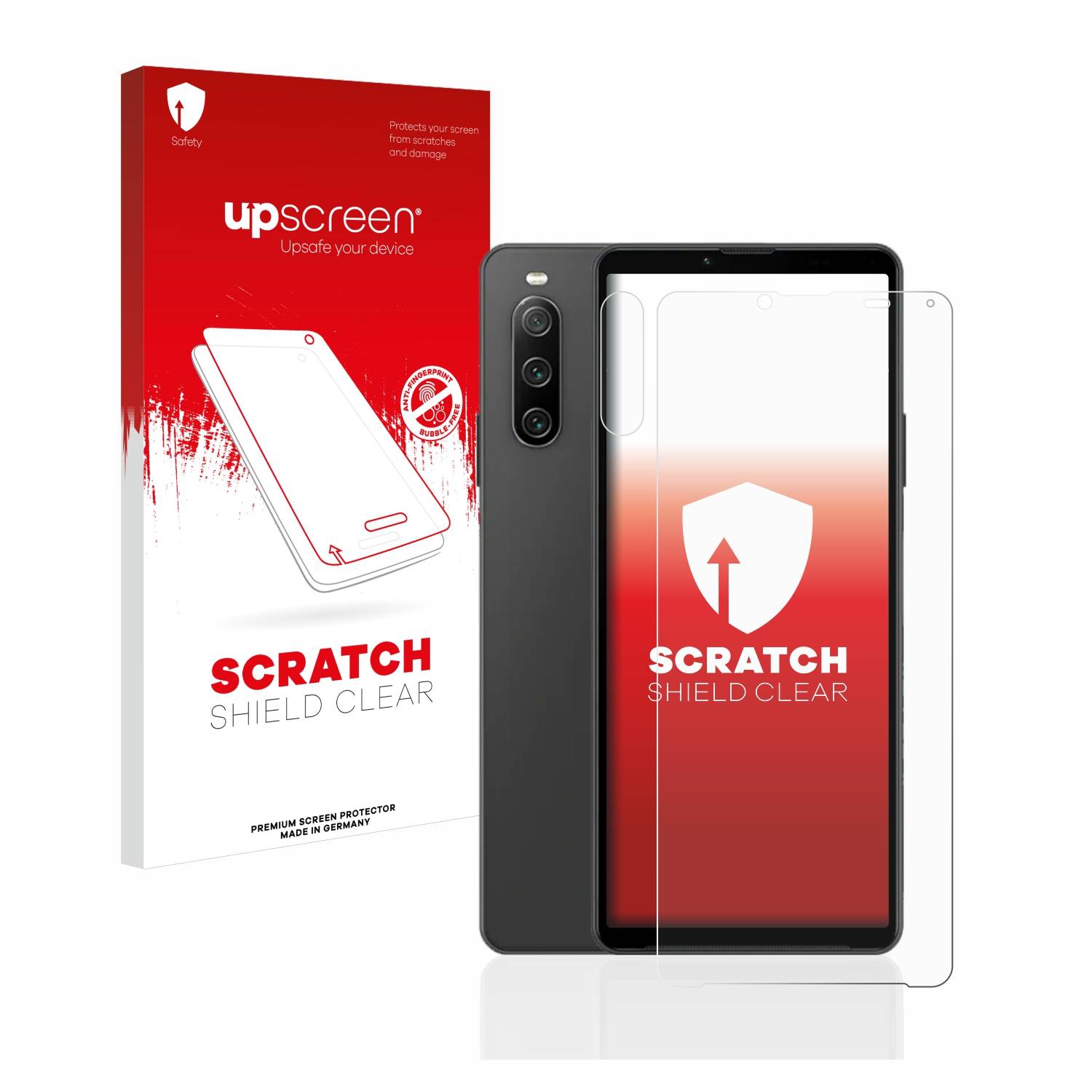 upscreen Scratch Shield Schutzfolie für Sony Xperia 10 IV (Display+Kamera)