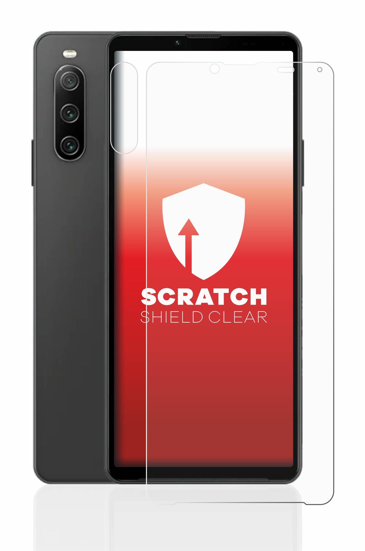 upscreen Scratch Shield Schutzfolie für Sony Xperia 10 IV (Display+Kamera)