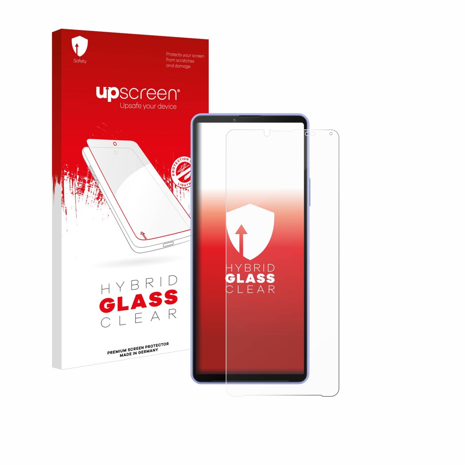 upscreen Hybrid Glas Schutz-Folie für Sony Xperia 10 IV