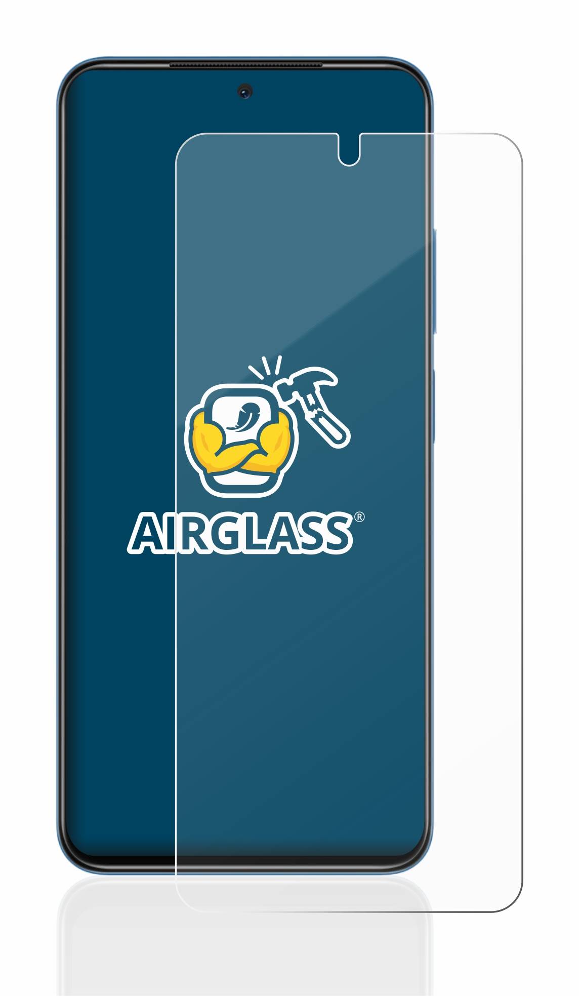 BROTECT AirGlass Glas Panzer-Folie für Xiaomi Redmi Note 11S - Schutzglas