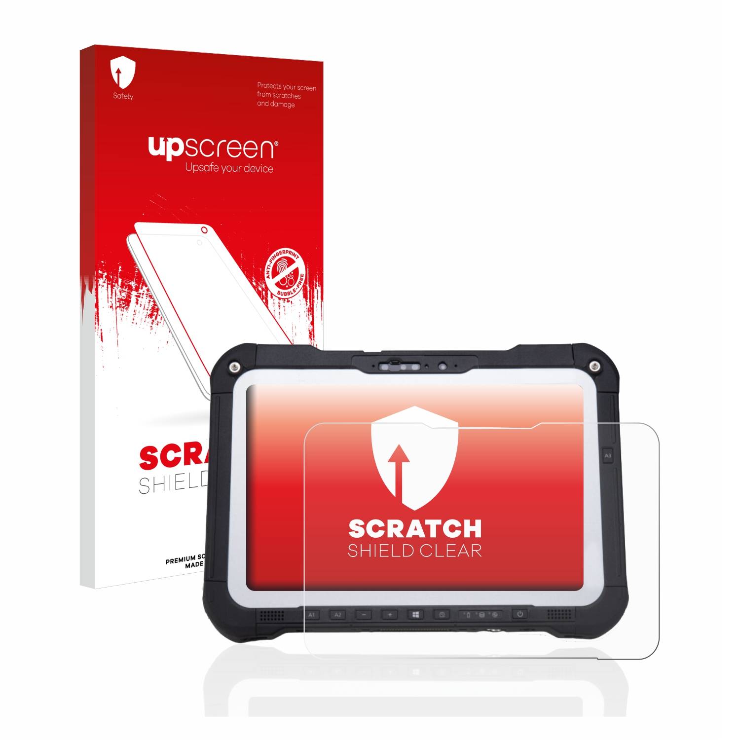 upscreen Schutzfolie für Panasonic Toughbook FZ-G2 / Toughbook G2 Kratzschutz Anti-Fingerprint Klar