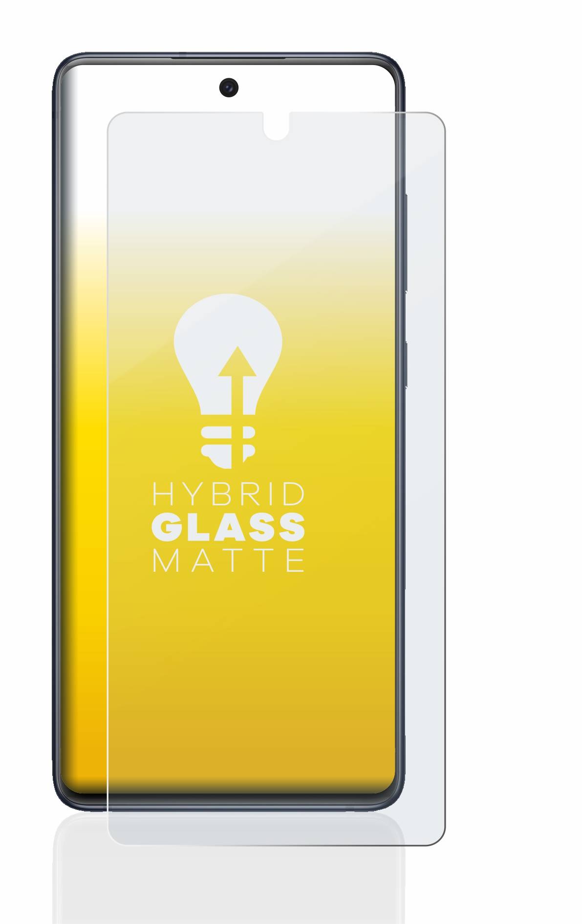 upscreen Hybrid Glas Matt Panzer-Folie für Samsung Galaxy S20 FE