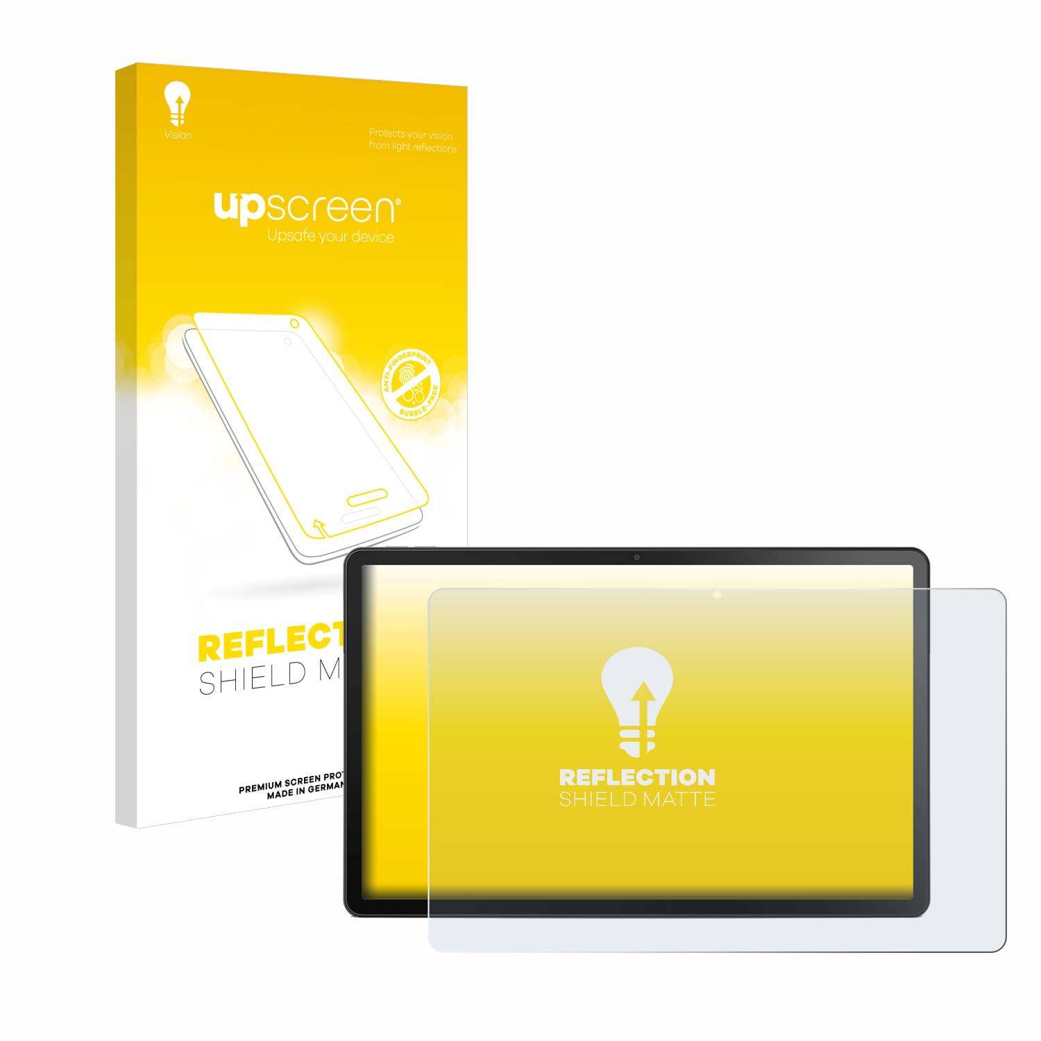 upscreen Reflection Shield Matt Schutzfolie für Lenovo Tab M10 Plus (3. Gen.)