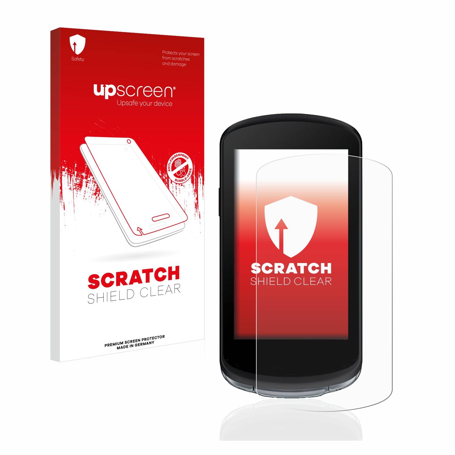 upscreen Schutzfolie für Garmin Edge 1040 Kratzschutz Anti-Fingerprint Klar