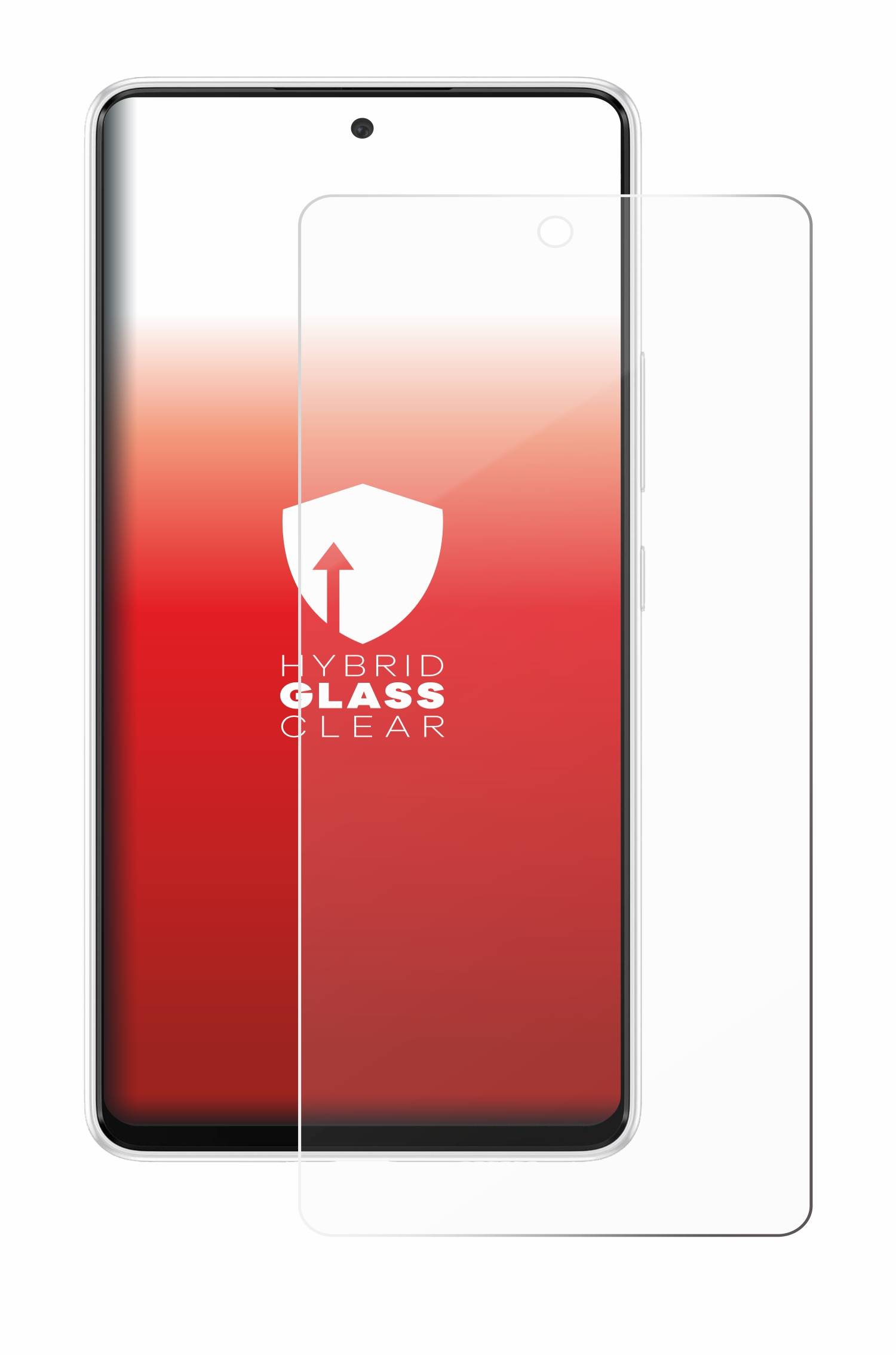 upscreen Hybrid Glas Schutz-Folie für Samsung Galaxy A53 5G