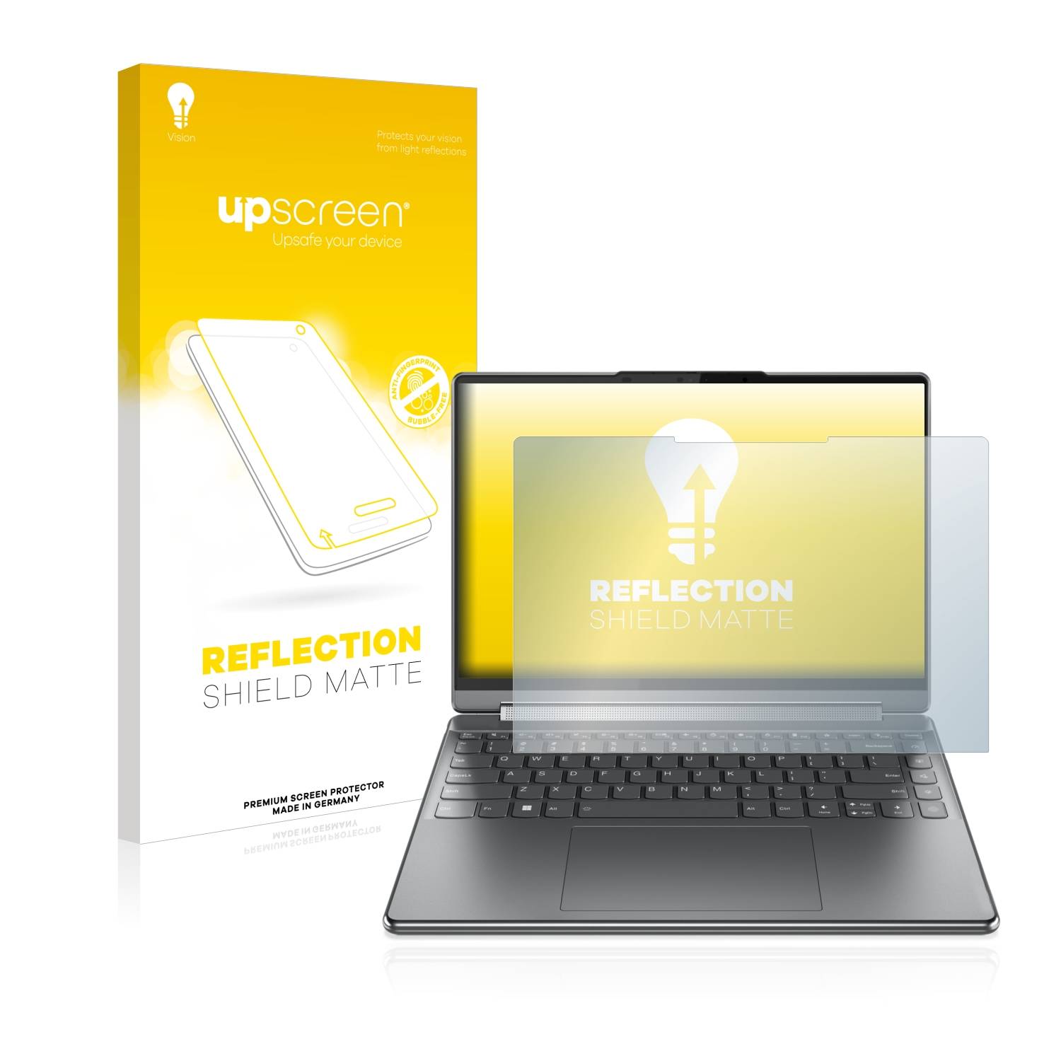 upscreen Reflection Shield Matt Schutzfolie für Lenovo Yoga 9i Gen 7 14 16:10