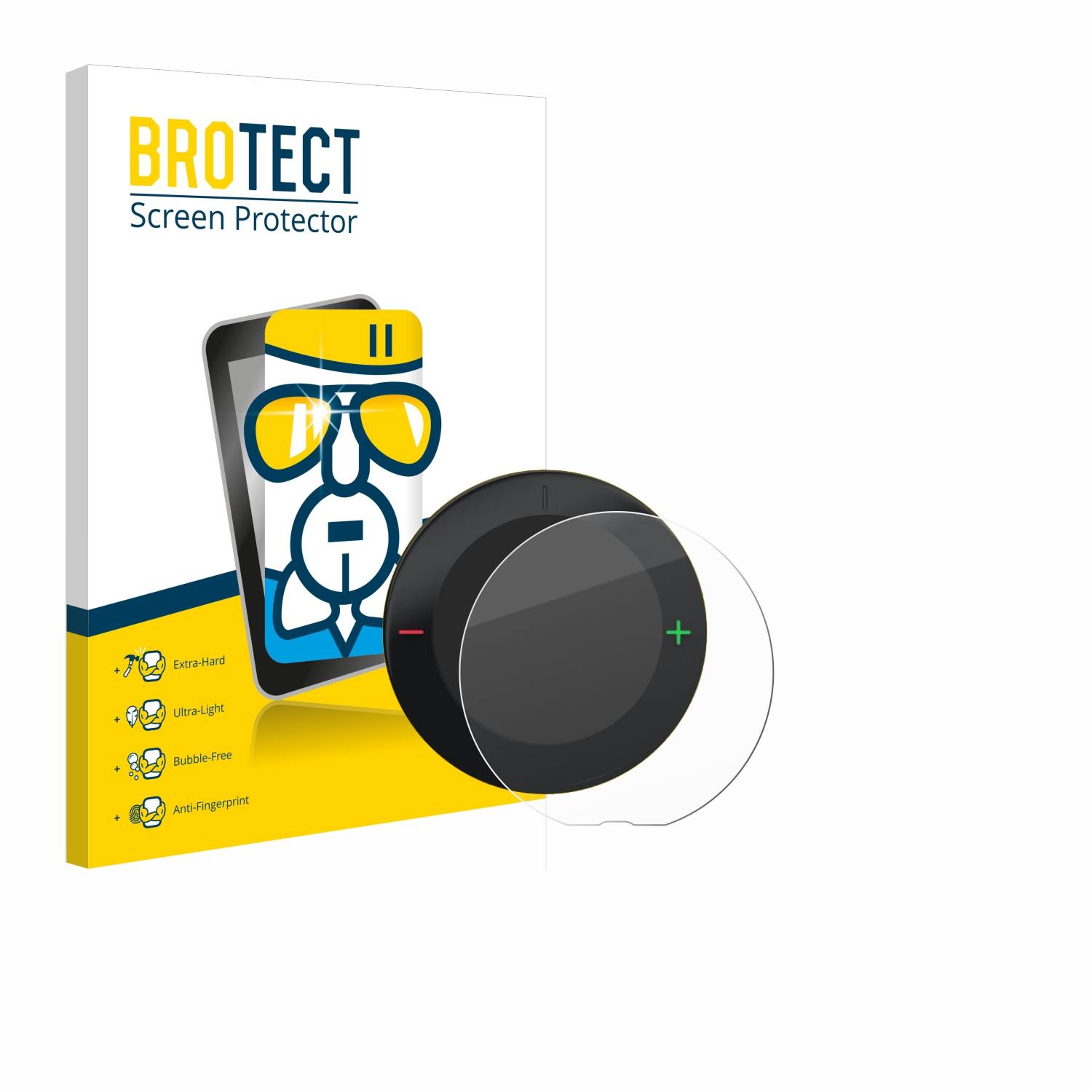 BROTECT AirGlass Flexible Schutz Glas Folie für Beeline Velo 2 Klar Transparent