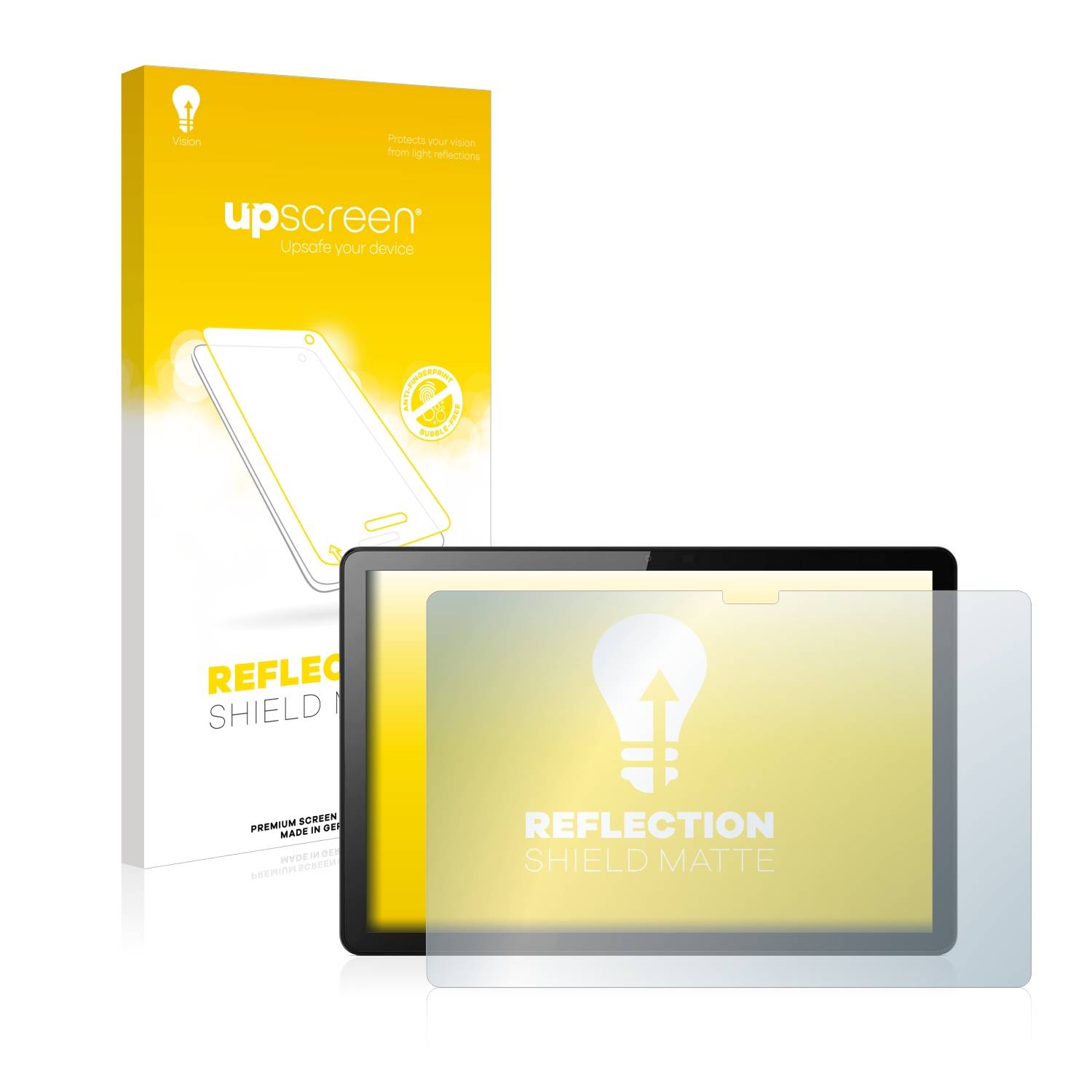 upscreen Reflection Shield Matt Schutzfolie für Lenovo Tab M10 (3. Gen.)