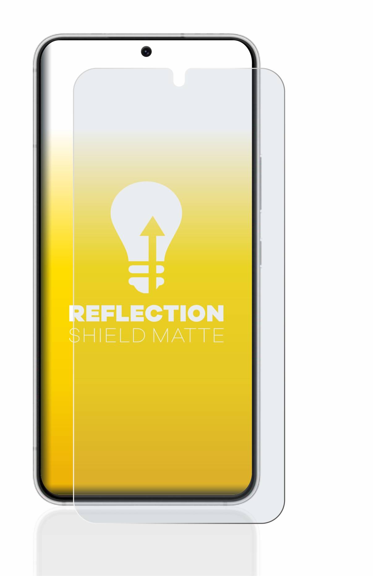 upscreen Reflection Shield Matt Schutzfolie für Samsung Galaxy S22 5G