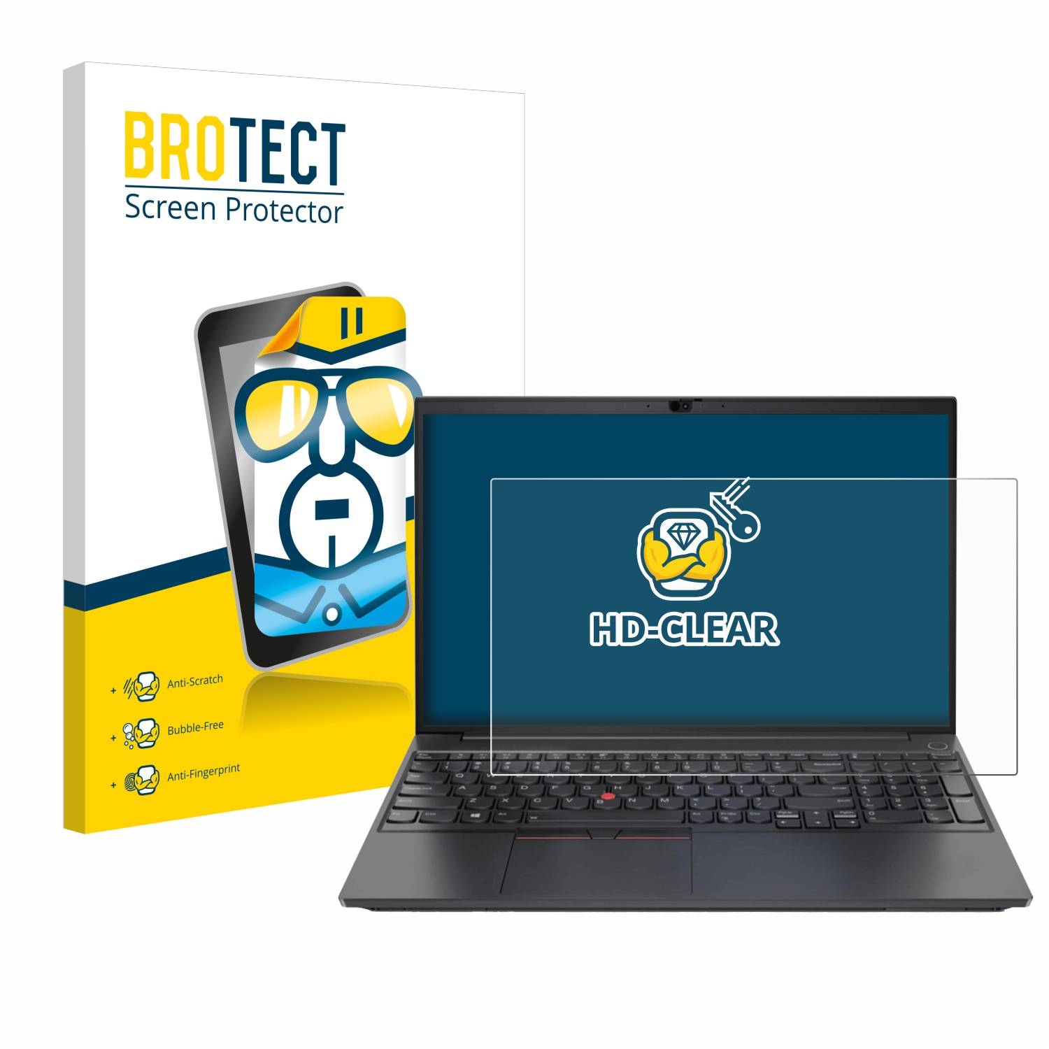 BROTECT Displayschutz-Folie für Lenovo ThinkPad E15 Gen 2