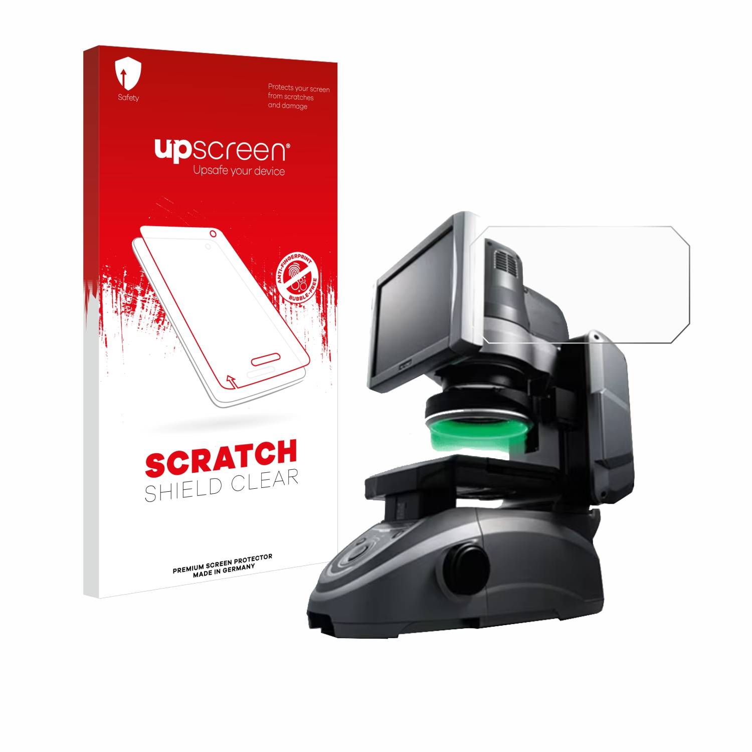 upscreen Scratch Shield Schutzfolie für Keyence IM-6125 Glasplatte