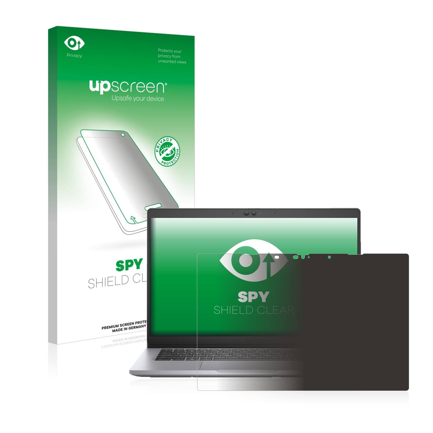 upscreen Blickschutzfolie für Dell Latitude 5320 2-in-1 Touch Anti-Spy Privacy Blaulichtschutz Sichtschutzfolie