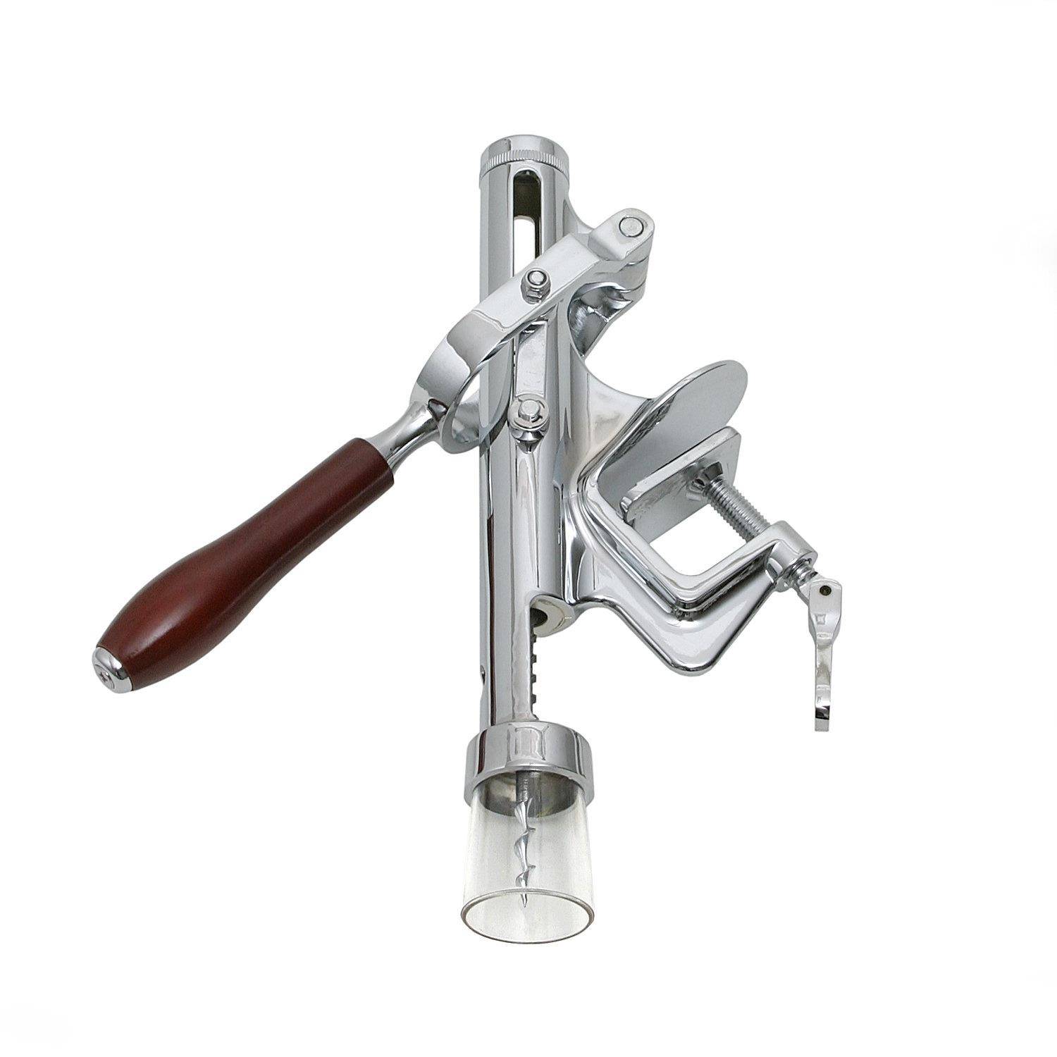 Profi Korkenzieher für Tischbefestigung - Weinflaschenentkorker