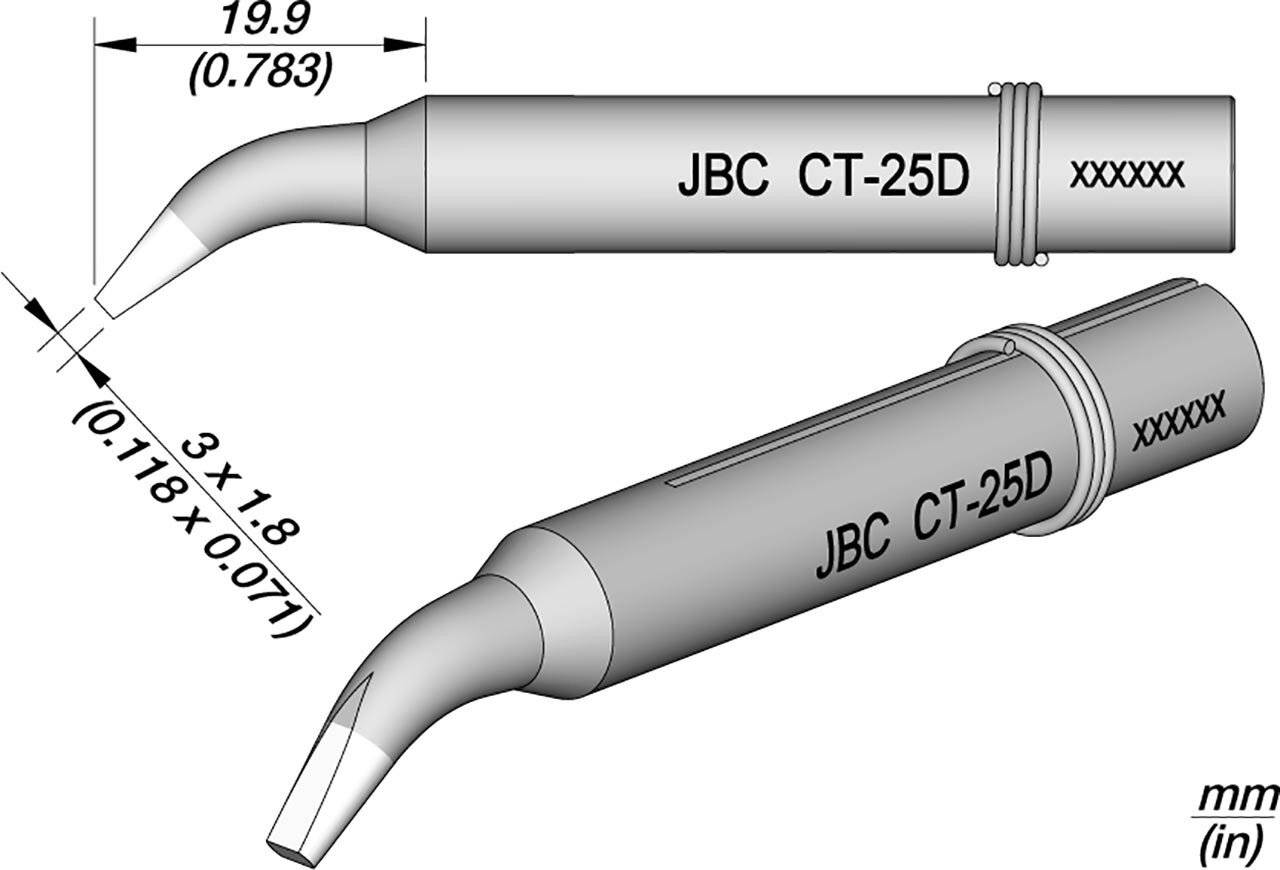 Lötspitzen für PULSMATIC 55N / TB-3220, CLASSIC-Serie, 550707