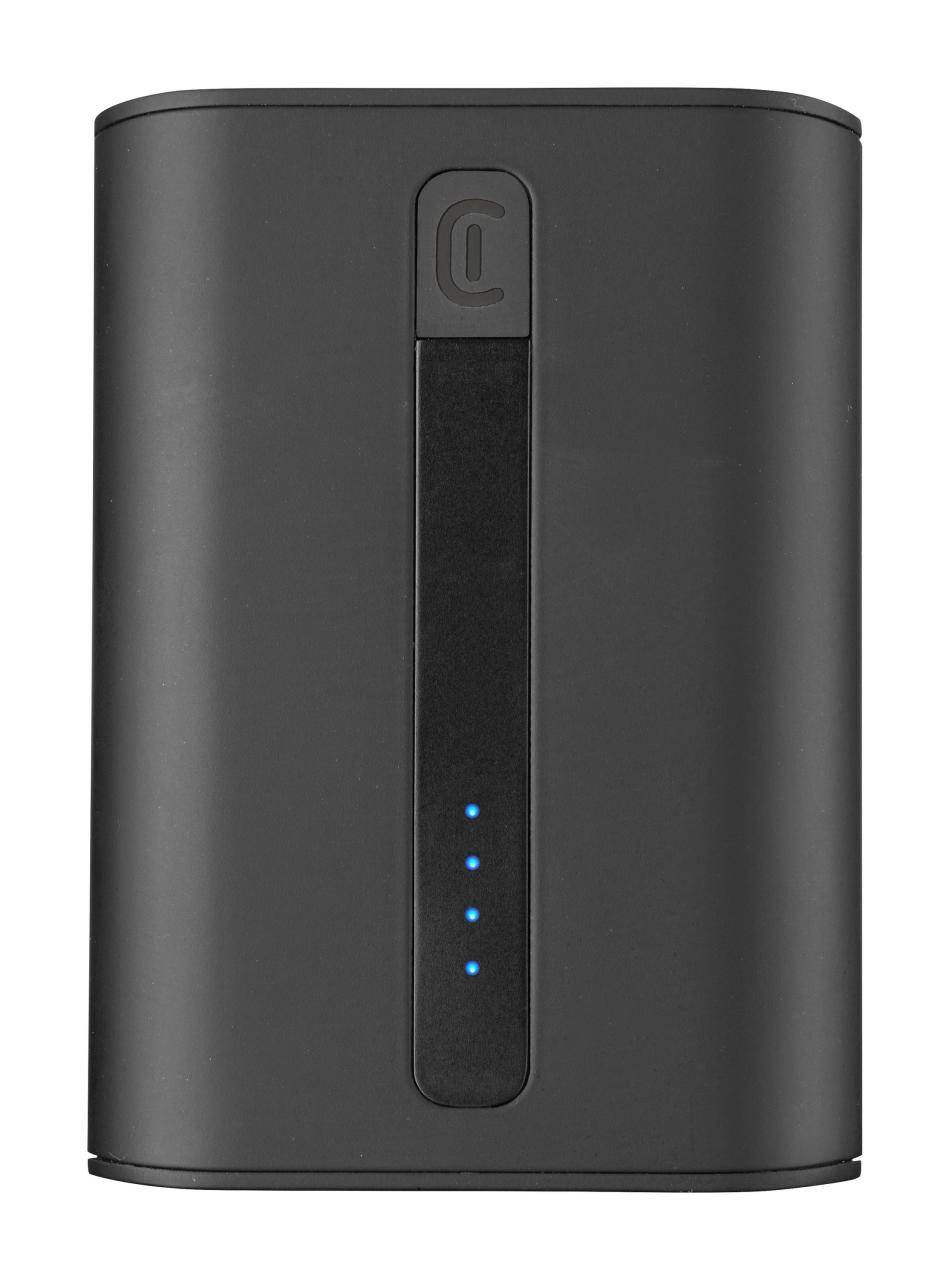 Cellularline Thunder - 10000 mAh - Schwarz - Power Bank THUNDER 10000 - Extra co
