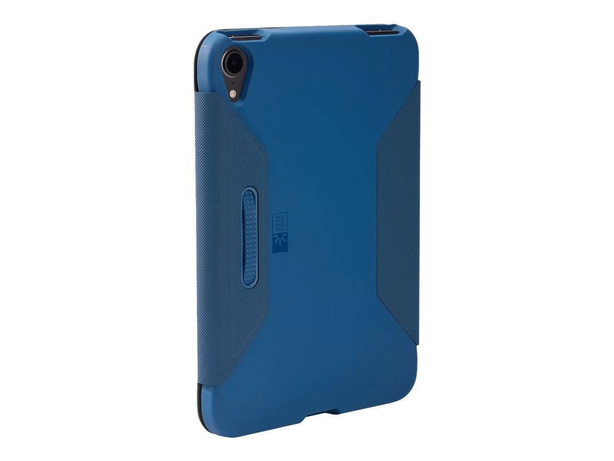 Case Logic SnapView - Flip-Hülle für Tablet - Polycarbonat - Midnight - für Apple iPad mini Wi-Fi (6. Generation)