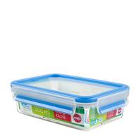 EMSA 508539 CLIP & CLOSE FRISCHHALTEDOSEN, Box, Rechteckig, 0,8 l, Transparent, Deutschland, 135 mm