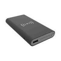 PB-8000, 8000 mAh, Kabelloses Aufladen, 5 V, Schwarz