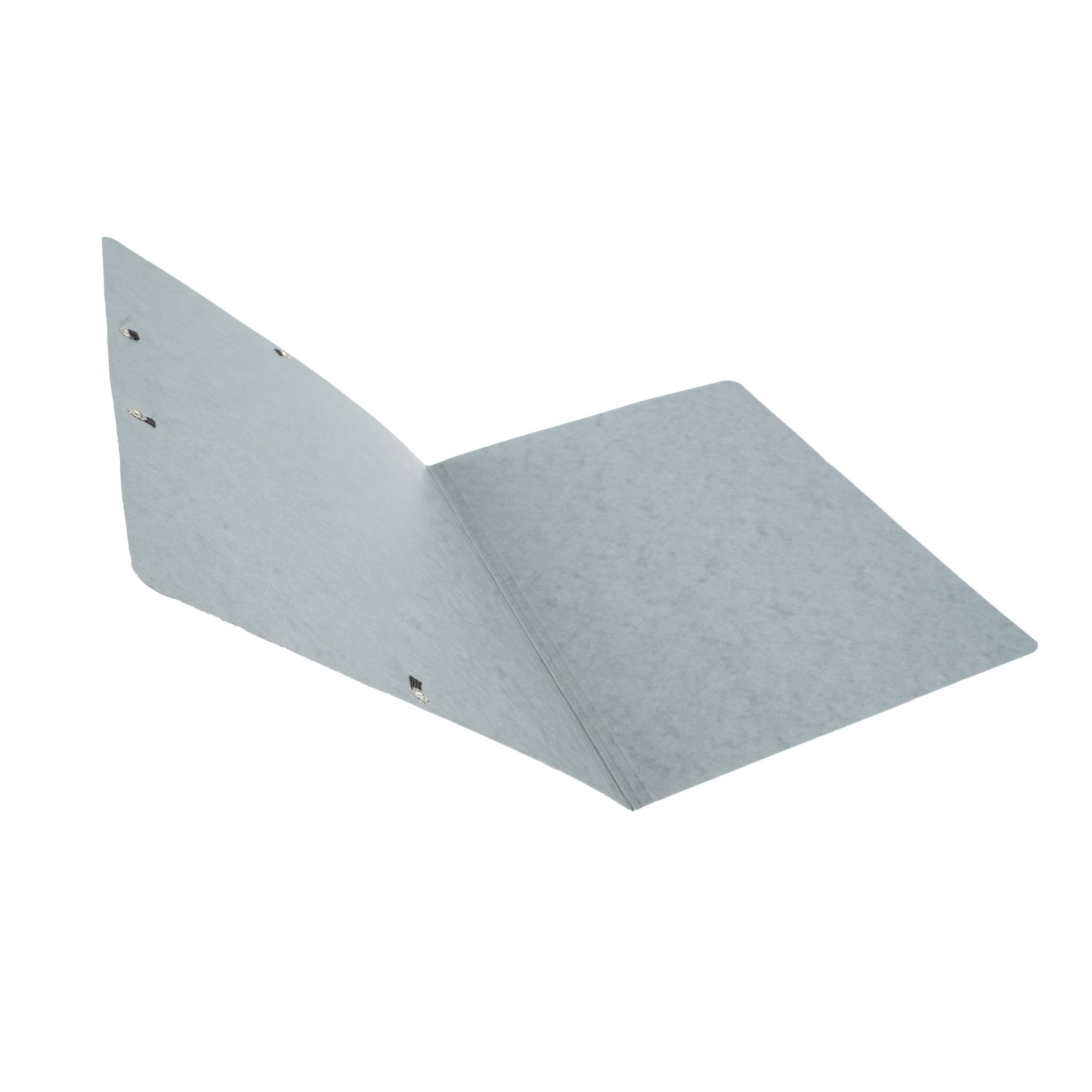 Exacompta 25x Eckspannmappe + Gummizug ohne Klappen, Karton, A4, Grau, 5571E