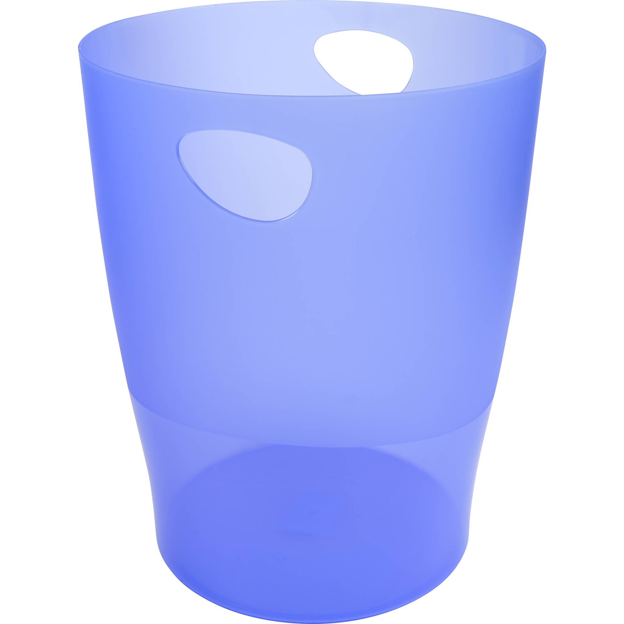 Exacompta 8x Papierkorb Ecobin, 15 Liter, Linicolor - Eisblau - 45310D