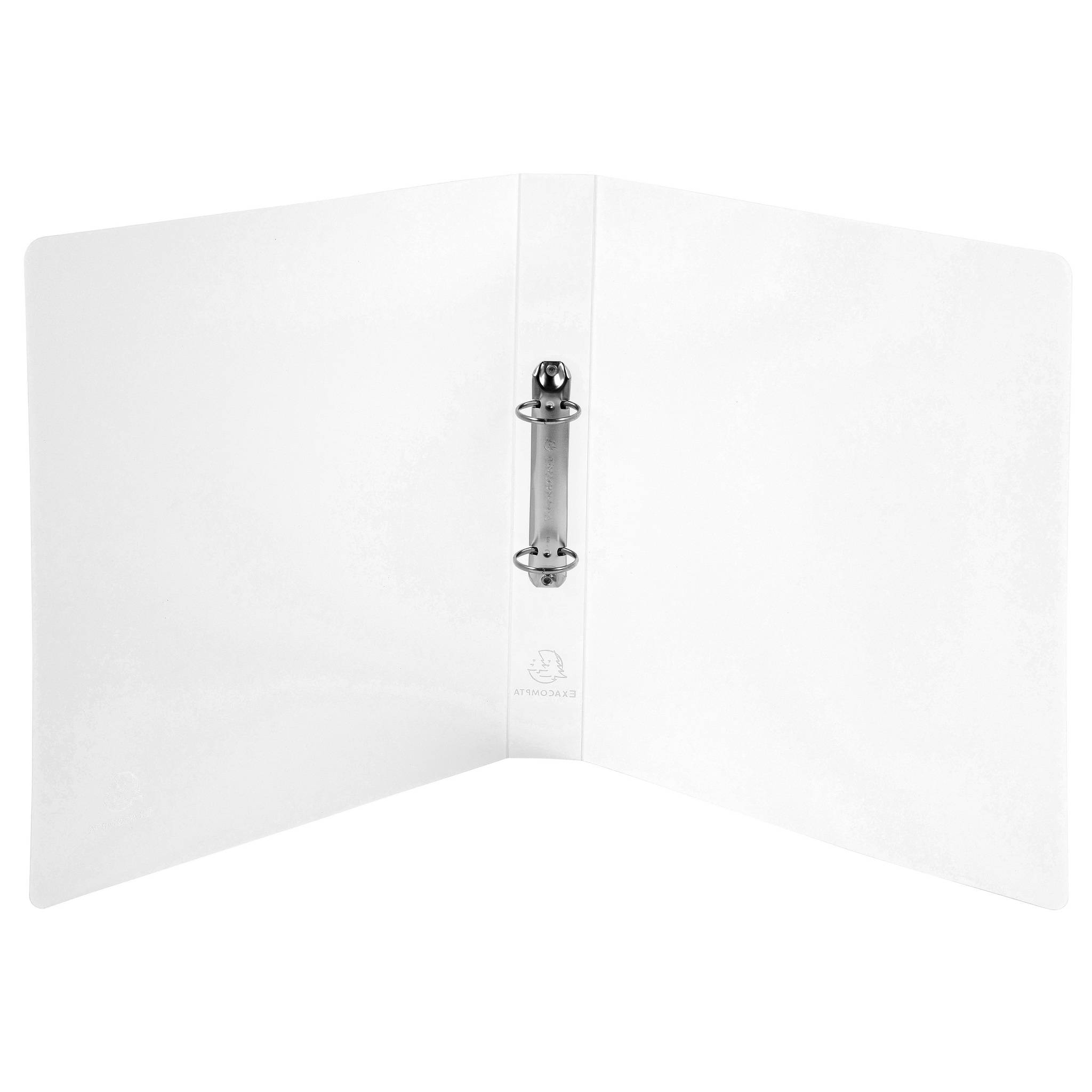 Exacompta 15x Ringbuch PP 700µ + 2 Ringen 30mm Rücken 40mm A4 Transparent 54360E
