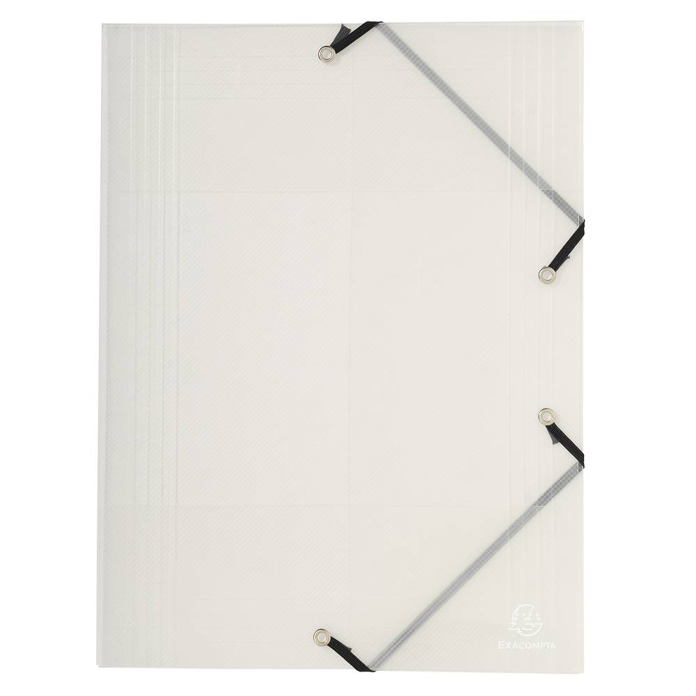 Exacompta 10x Sammelmappe +3 Klappen Gummizug PP 500µ A3 sortiert 59700E