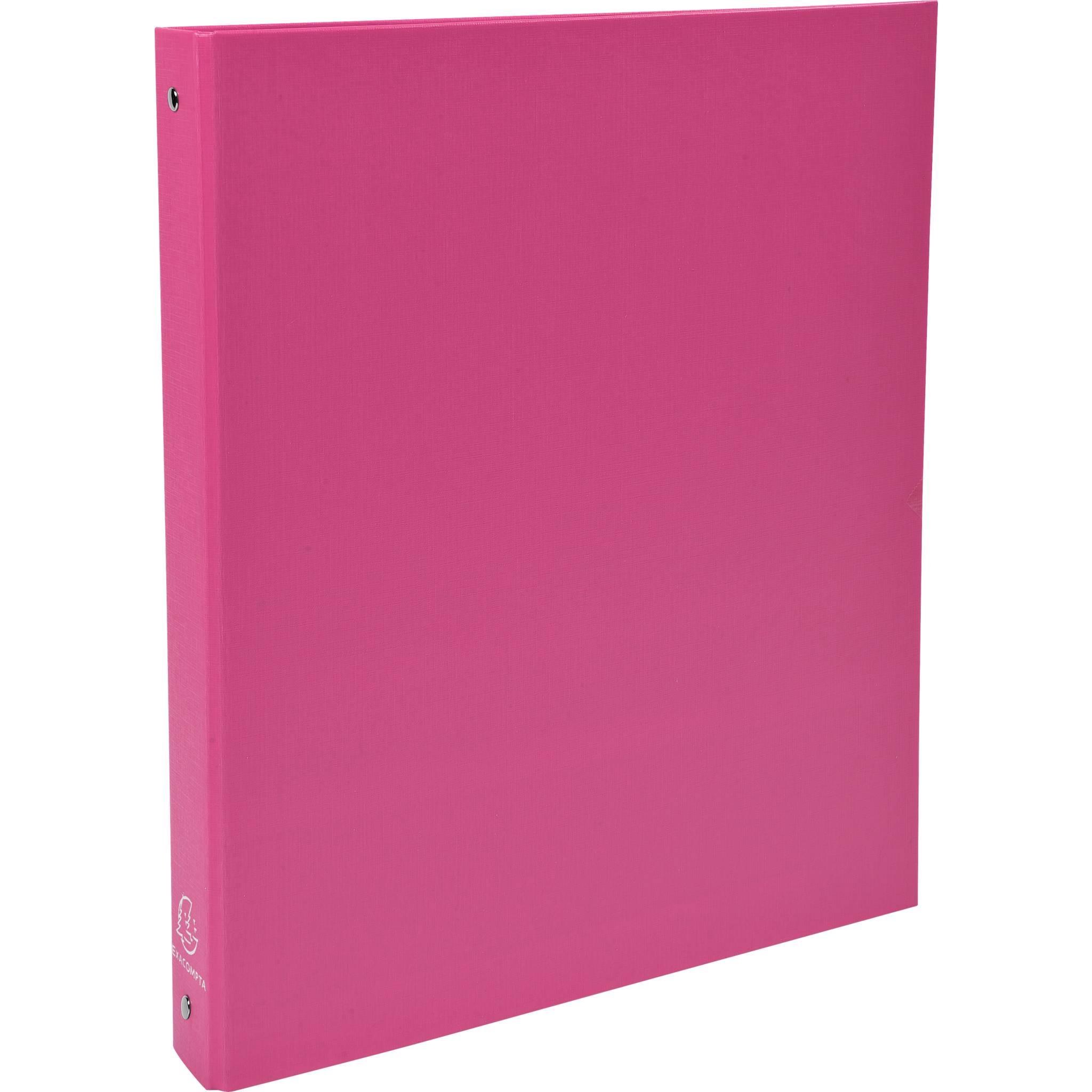 Exacompta 20x Ringbuch PP 18mm 4Ring 30mm Rücken 40mm 32x26cm A4 Rosa 51365E