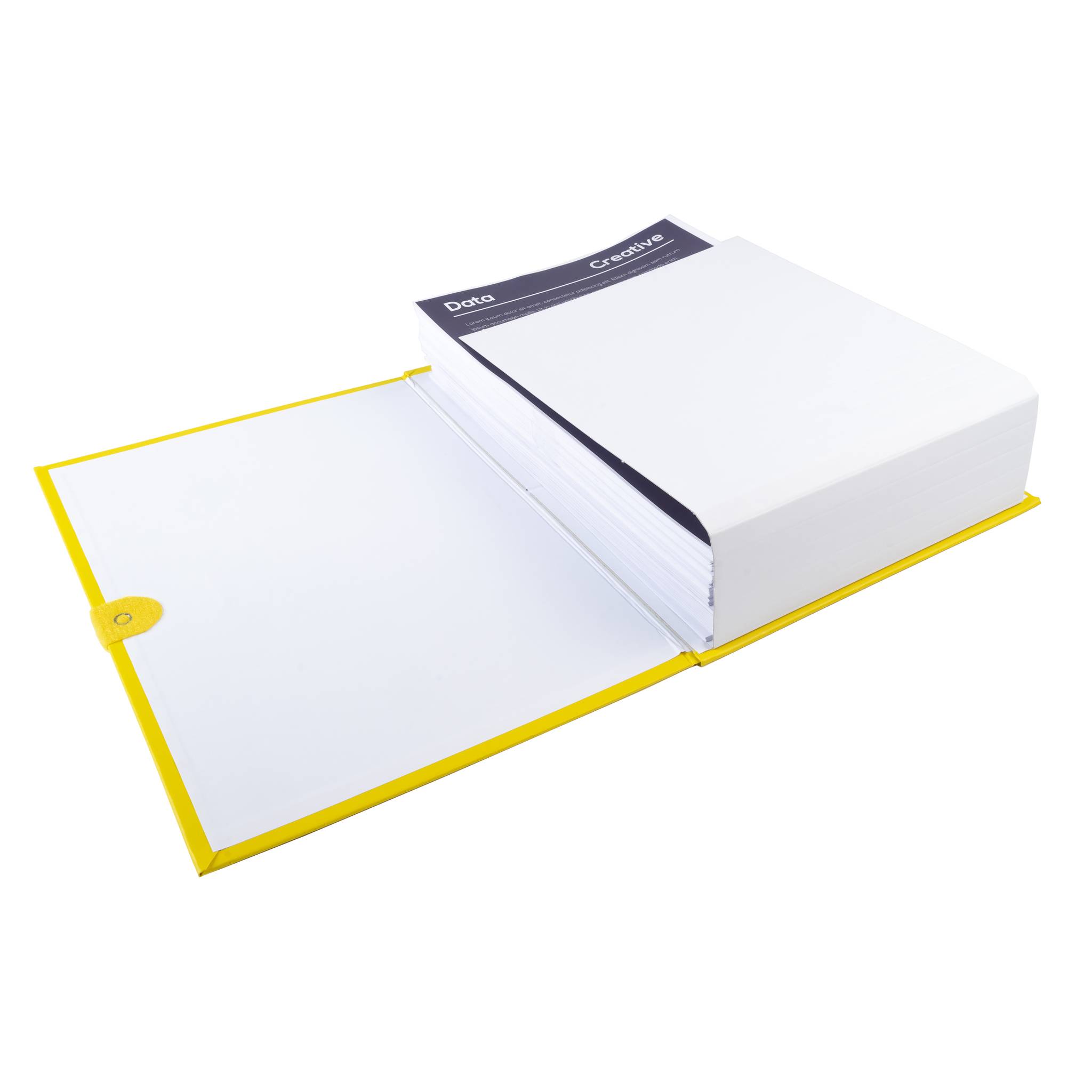 Exacompta 10x Dokumentenmappe dehnbar 1 Klappe Balacronbezug A4 Gelb 627E