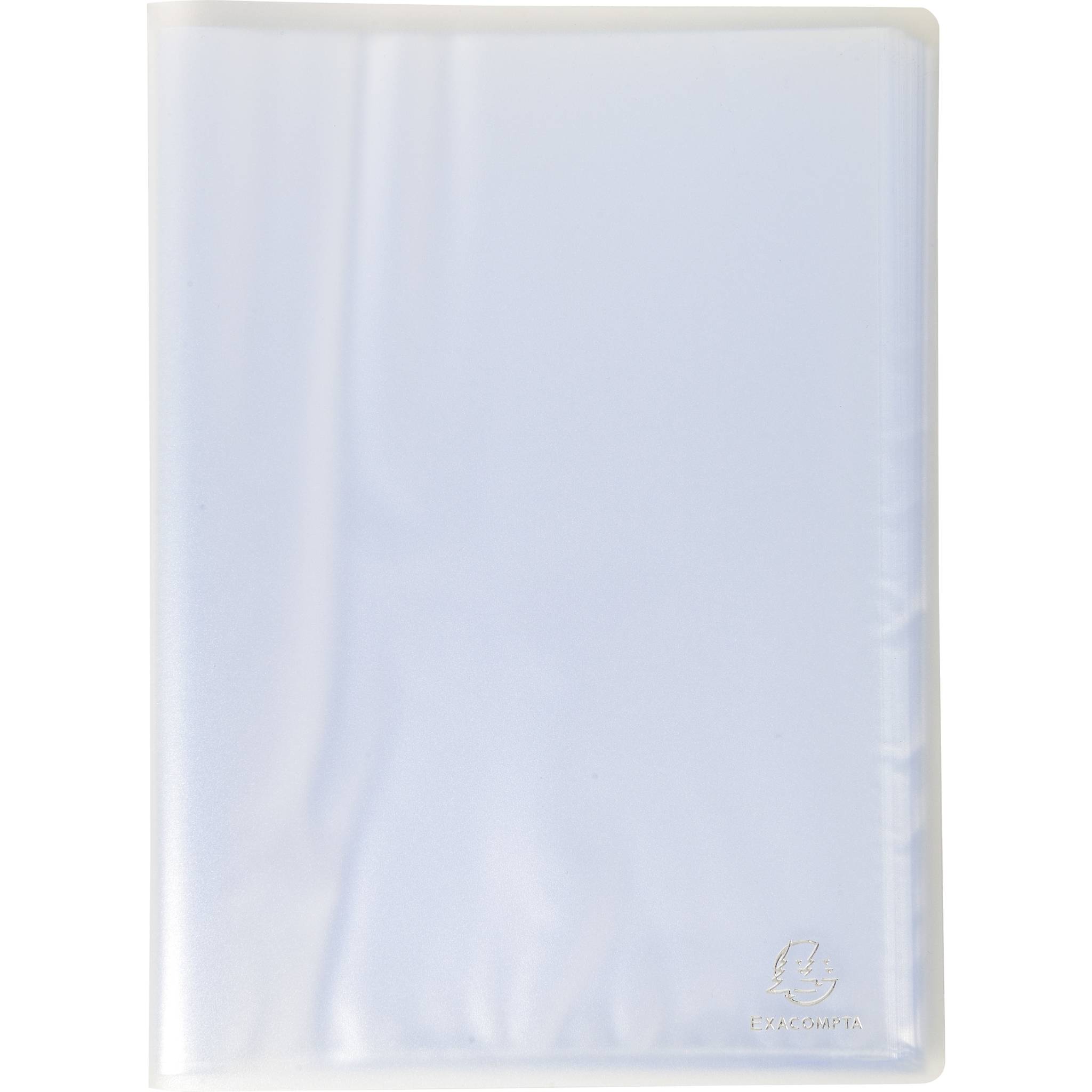Exacompta 12x Sichtmappe PP 500µ + 40 Hüllen , A4, Kristall, 85460E