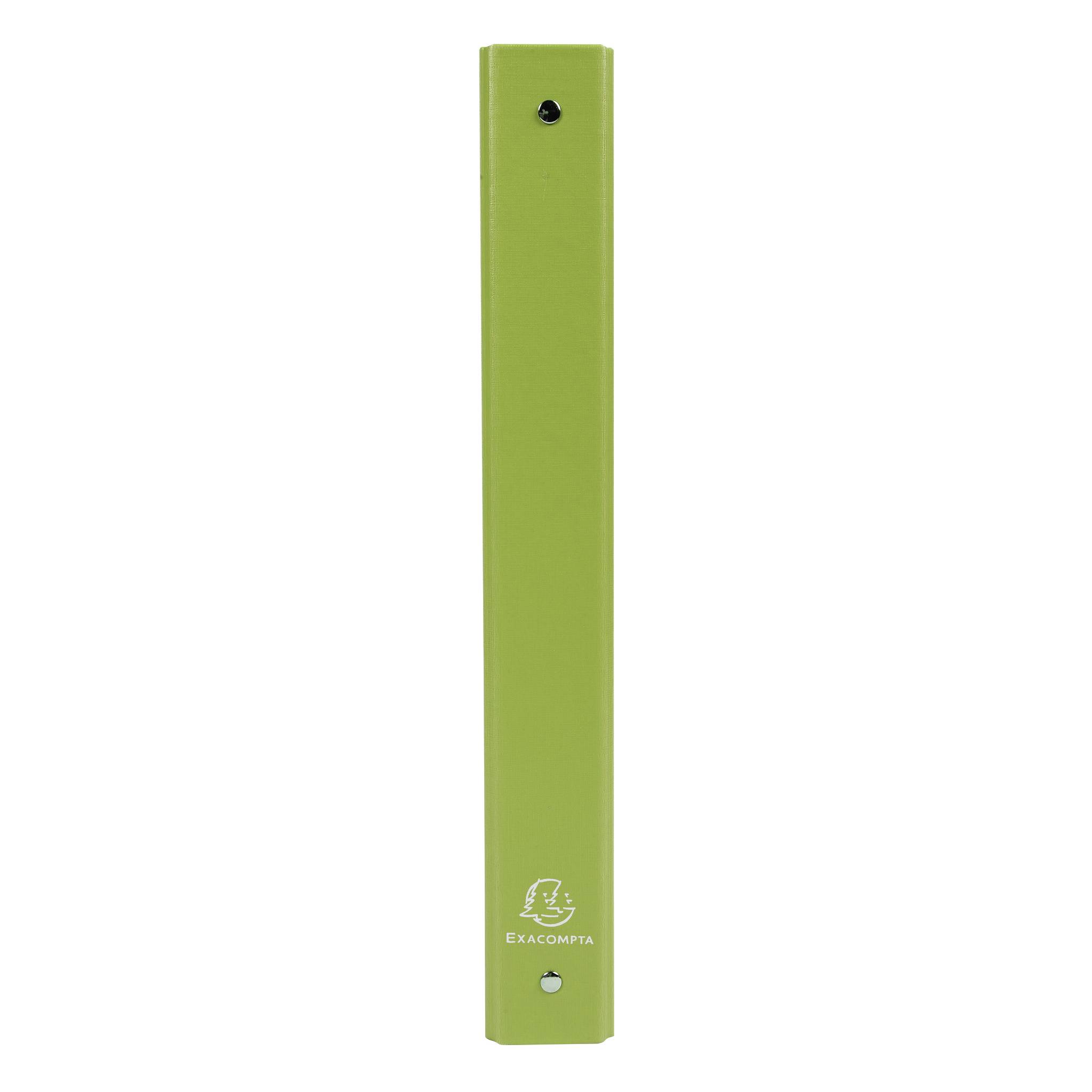 Exacompta 20x Ringbuch PP 18mm 4Ring 30mm Rücken 40mm 32x26cm A4 Anisgrün 51473E