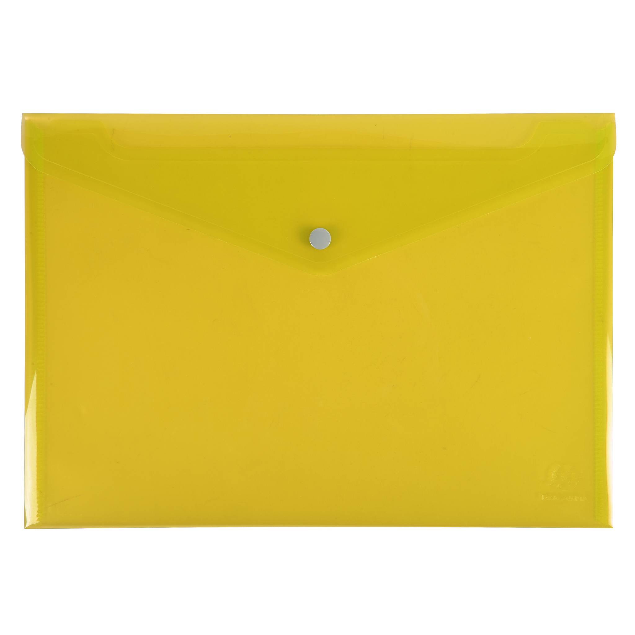 Exacompta 30x Tasche mit Druckknopf Iderama aus PP - Farben sortiert - 34450E