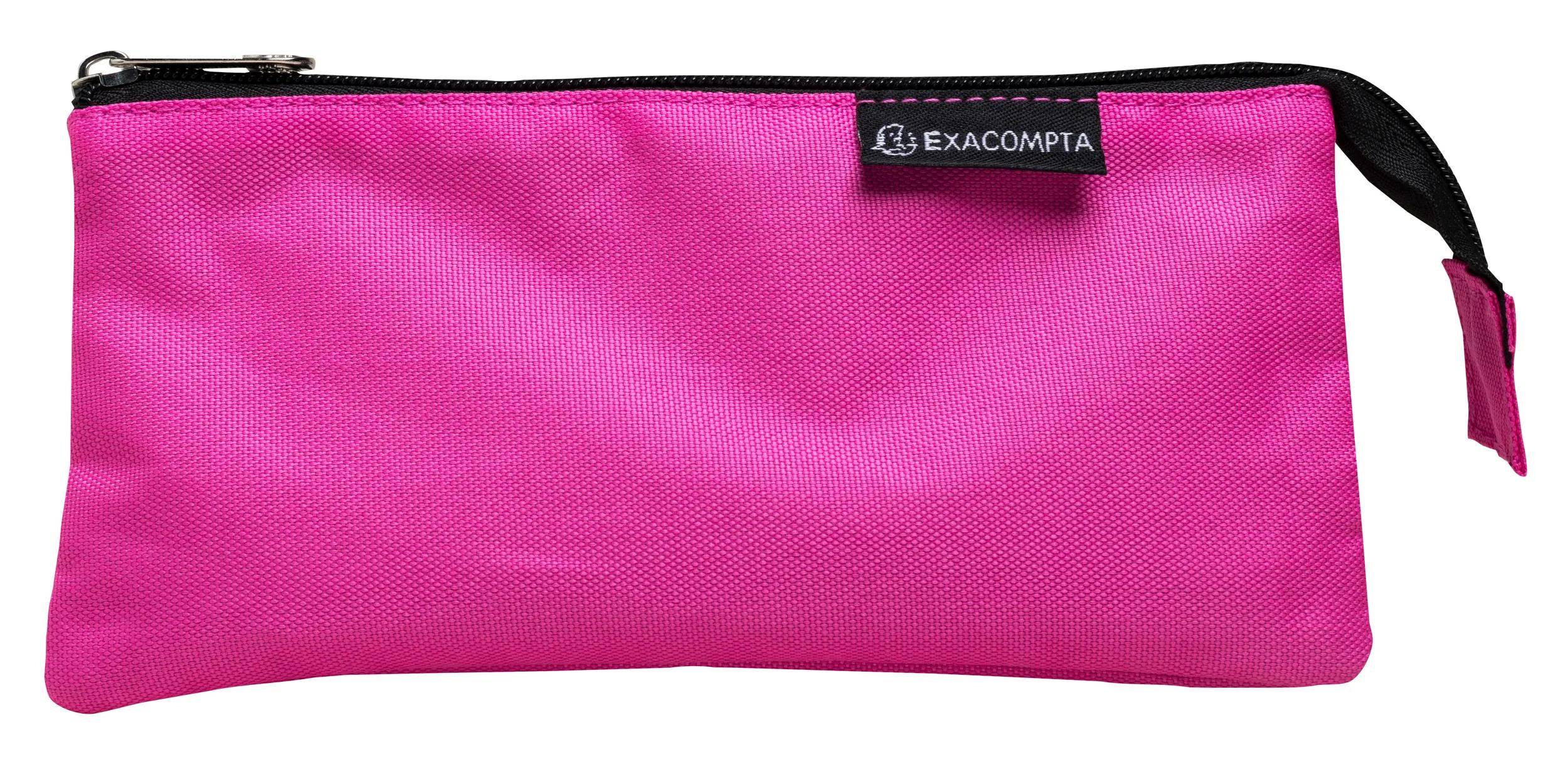 Exacompta 20x Schlampermäppchen in 4 Formen Polyester Serie Opak sortiert 52850E
