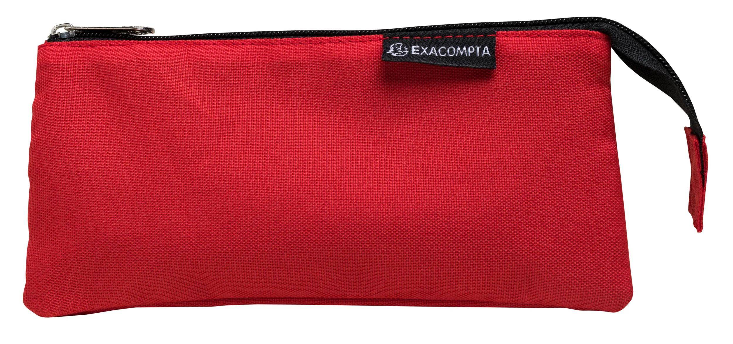 Exacompta 20x Schlampermäppchen in 4 Formen Polyester Serie Opak sortiert 52850E