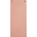 Exacompta 13435B 12x Exacompta, Packung mit 100 Trennstreifen, 2-fach gelocht, Recyclingkarton 180g, einfarbig, 105x240mm, Forever - Rosa