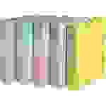 Exacompta 16460E 10x Archivbox Cartobox A4 Colorspan, Rückenbreite 60mm, wird flach geliefert, Aquarel - Farben sortiert