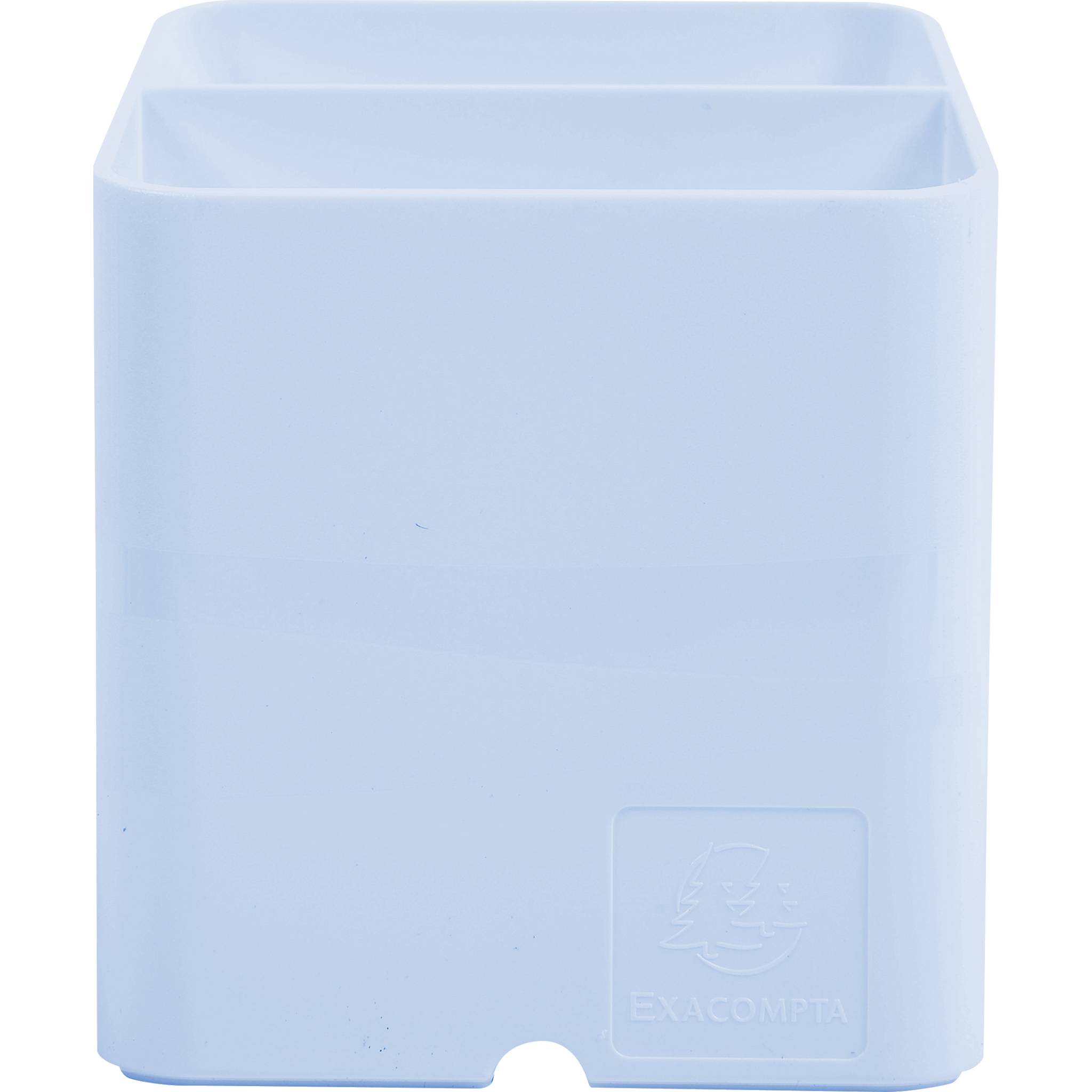 Exacompta 10x Stifteköcher PEN-CUBE, Aquarel - Pastellblau - 67762D