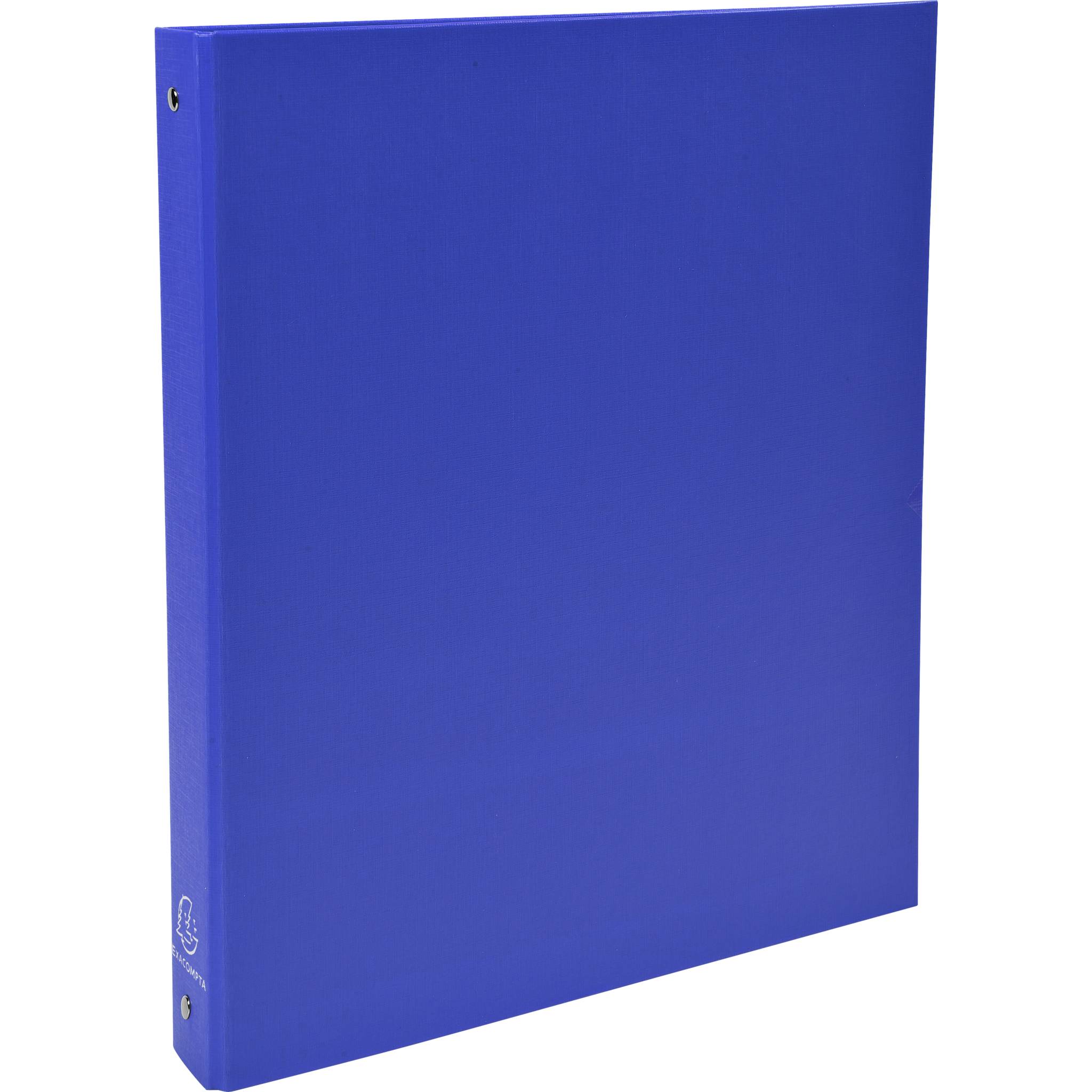 Exacompta 20x Ringbuch PP 18mm 4Ring 30mm Rücken 40mm 32x26cm A4 Blau 51372E
