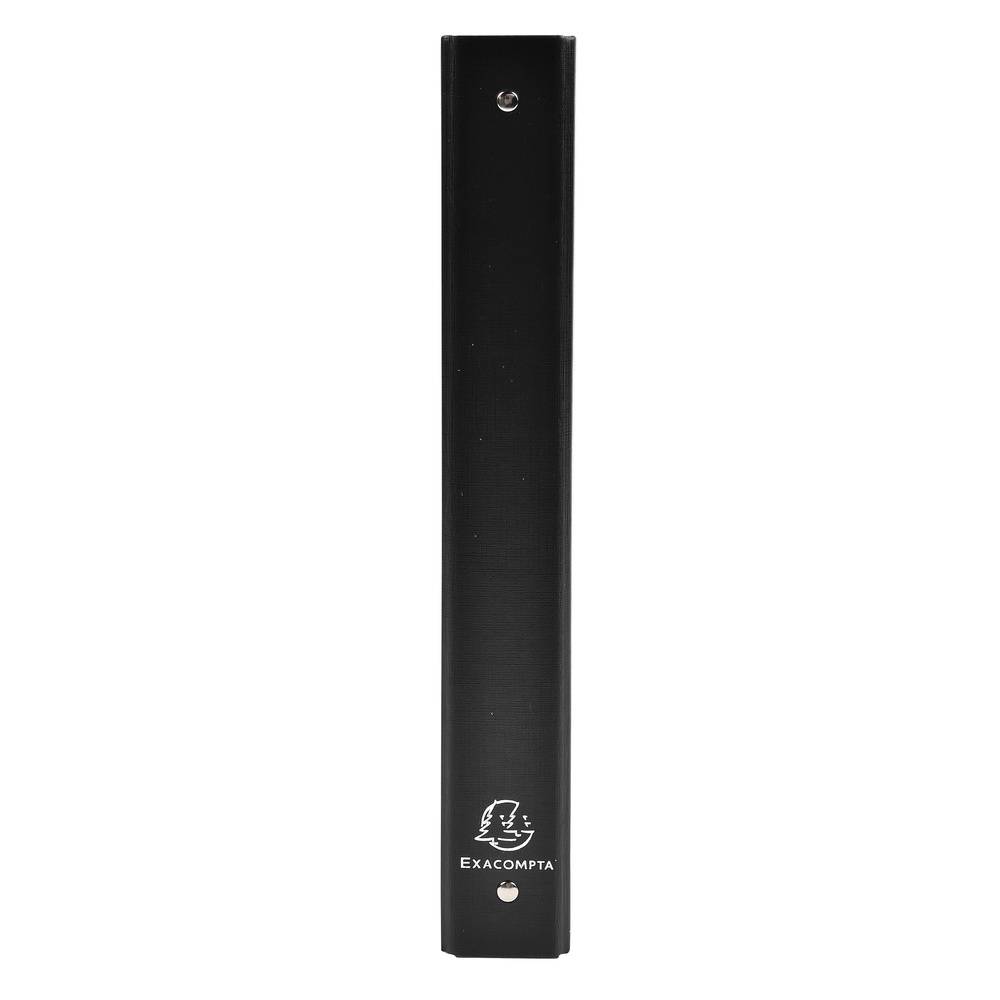Exacompta 20x Ringbuch PP 18mm 4Ring 30mm Rücken 40mm 32x26cm A4 Schwarz 51371E