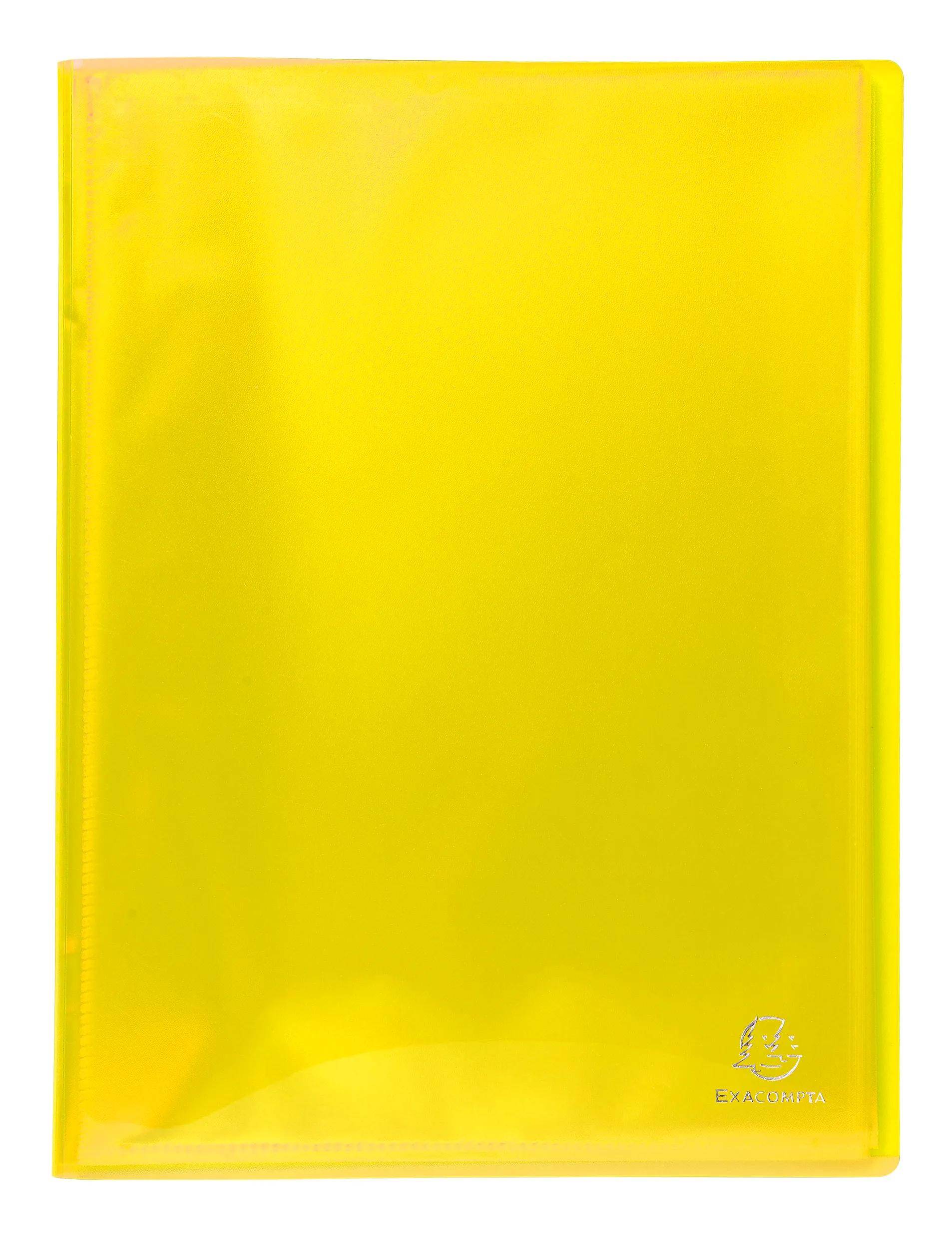 Exacompta 8x Sichtmappe PP 500µ, 100 Hüllen, 24x32cm A4, , sortiert, 85970E