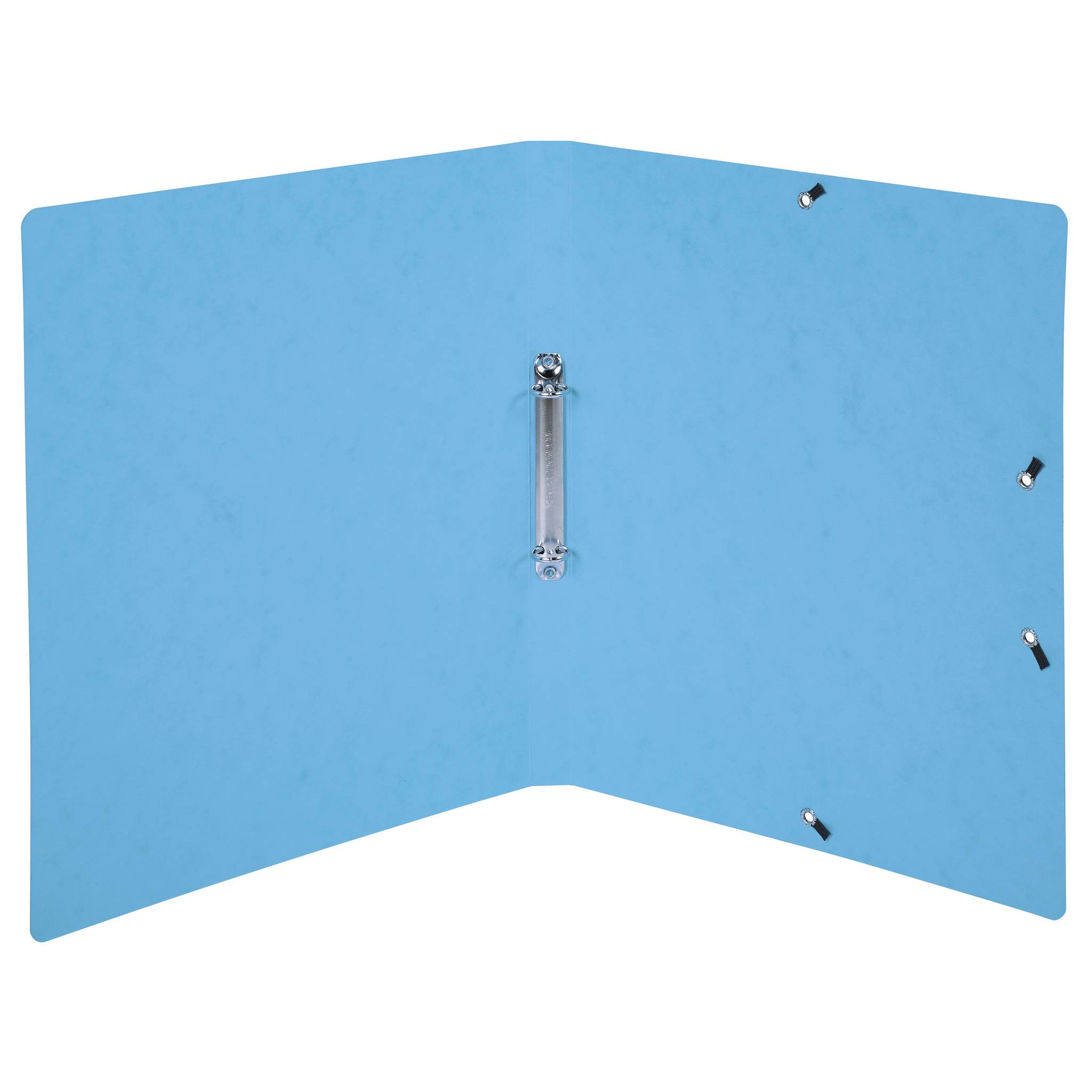 Exacompta 10x Ringhefter A4, 2 Ringe 15mm, Karton, bedruckt, Türkis, 542562E
