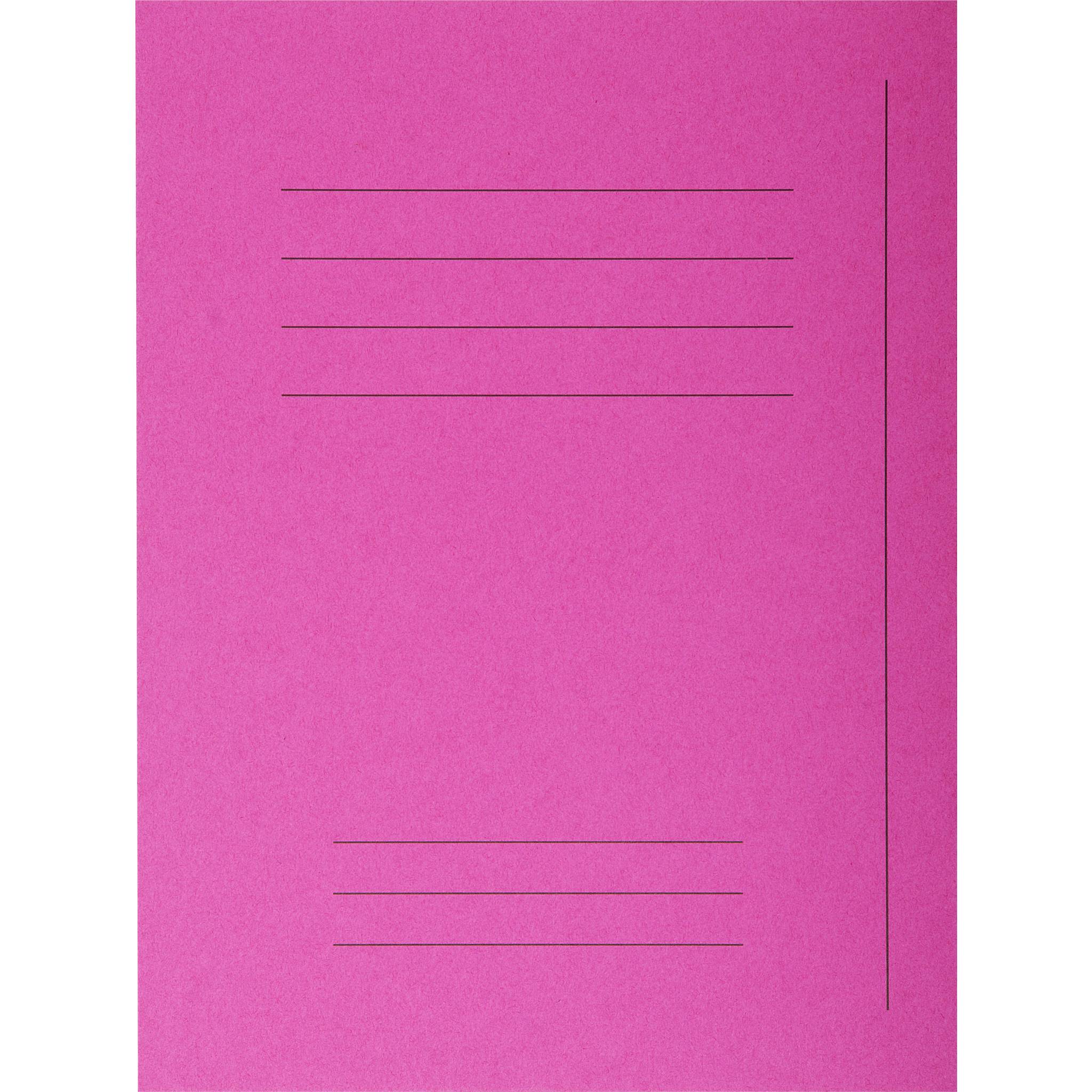 Exacompta 5x Pack 50 Aktendeckeln mit Index, RC, A4 , - Fuchsia - 435020E