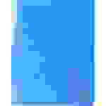 Exacompta 380806B 25x Schnellhefter Iderama aus Colorspan-Karton, kaschiert, 355g/m2, für DIN A4 - Hellblau