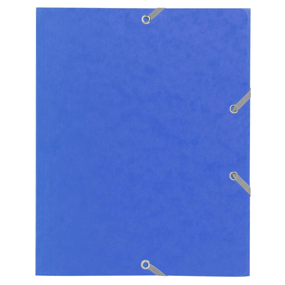Exacompta 25x Sammelmappe +Gummizug 3 Klappen Karton 24x19cm sortiert 55200E